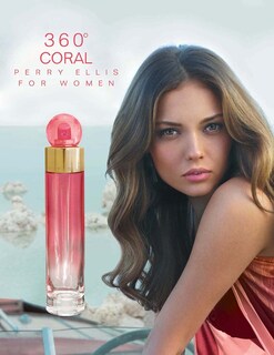 Foto 4 | Set De Perfume Perry Ellis 360 Coral Edp De 100 Ml Y Bruma Corporal De 120 Ml - Venta Internacional.