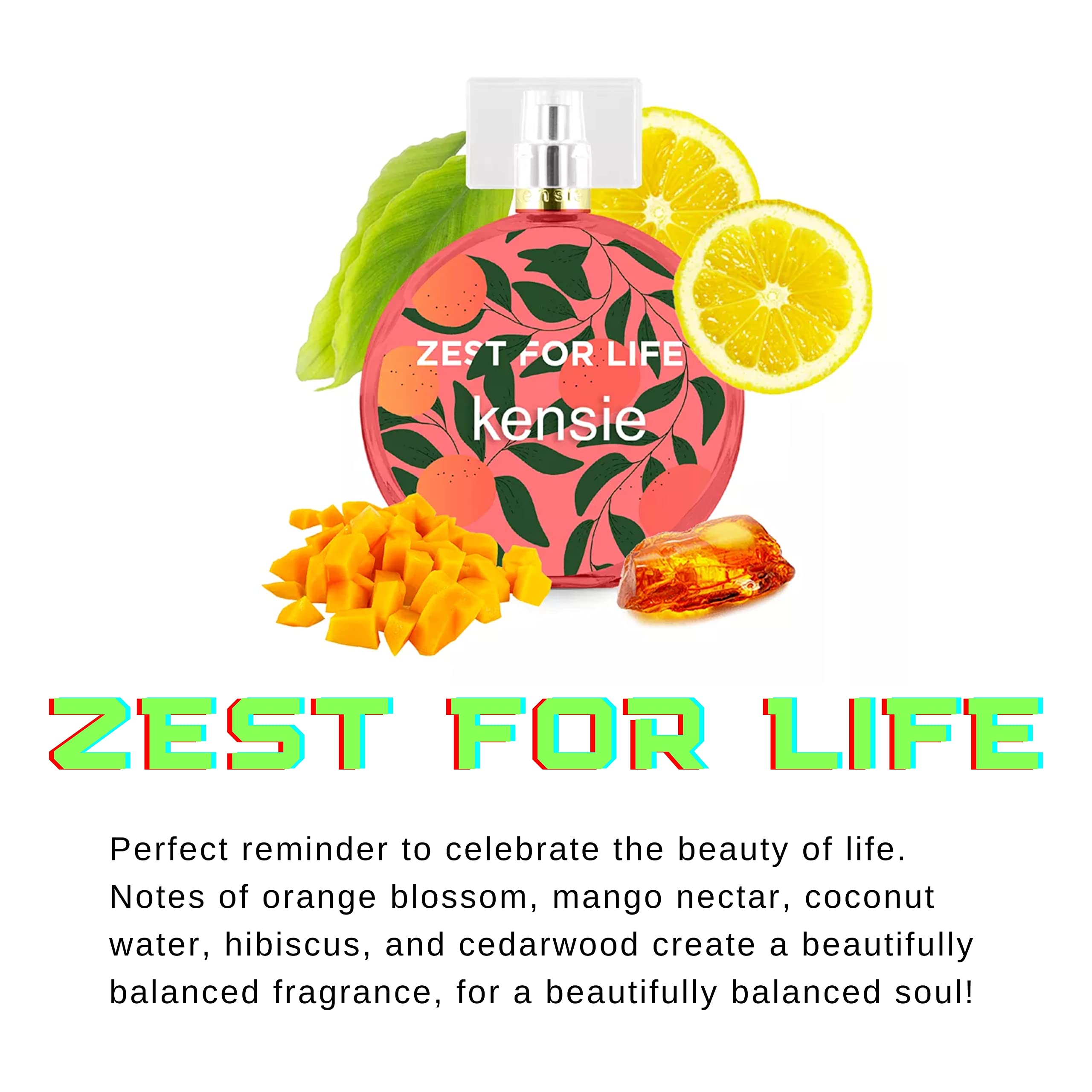 Foto 4 pulgar | Perfume Kensie Zest For Life Edp 100 Ml Con Loción Corporal Y Aceite - Venta Internacional.