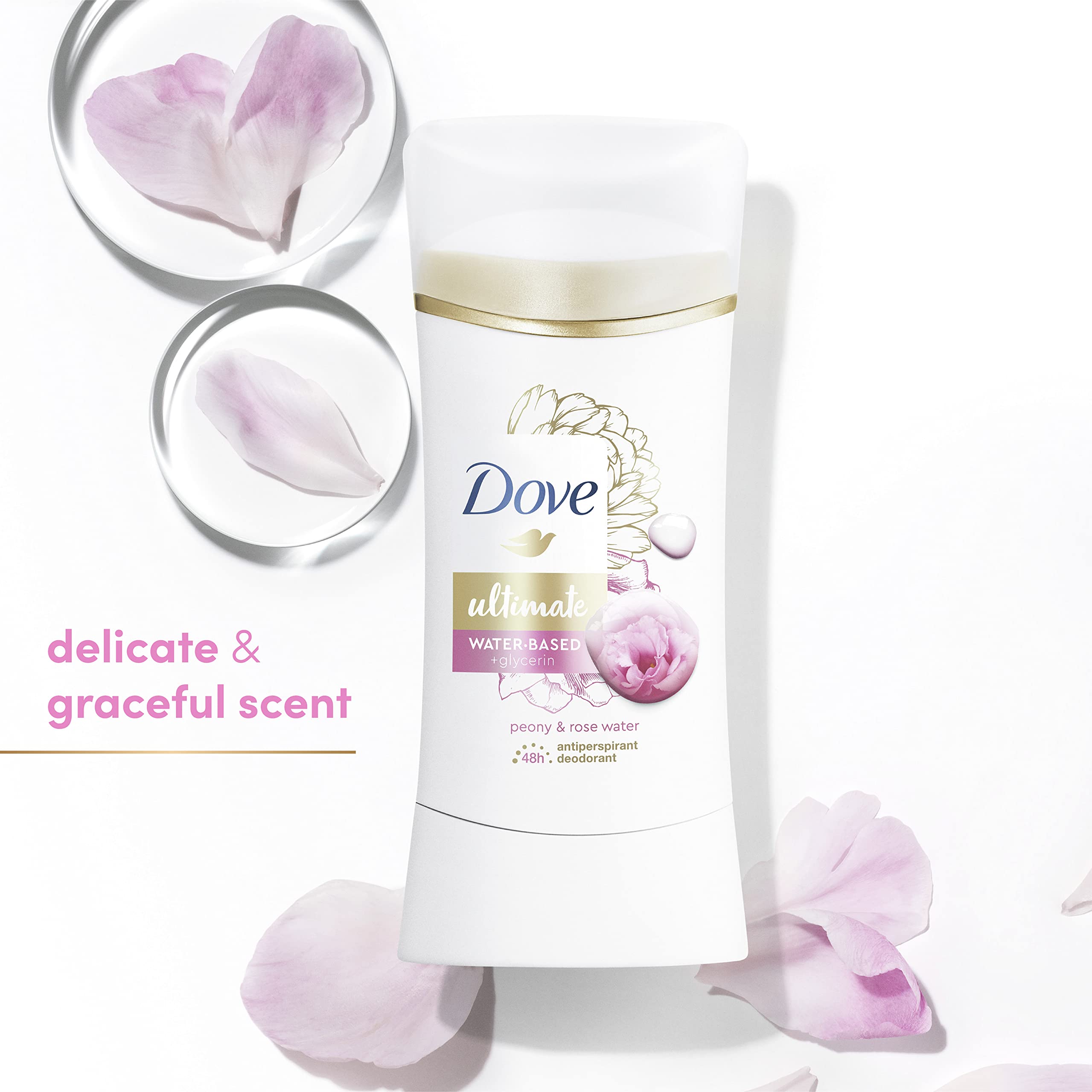 Foto 2 | Desodorante en Barra Dove Ultimate Peony 2 Piezas-Venta Internacional