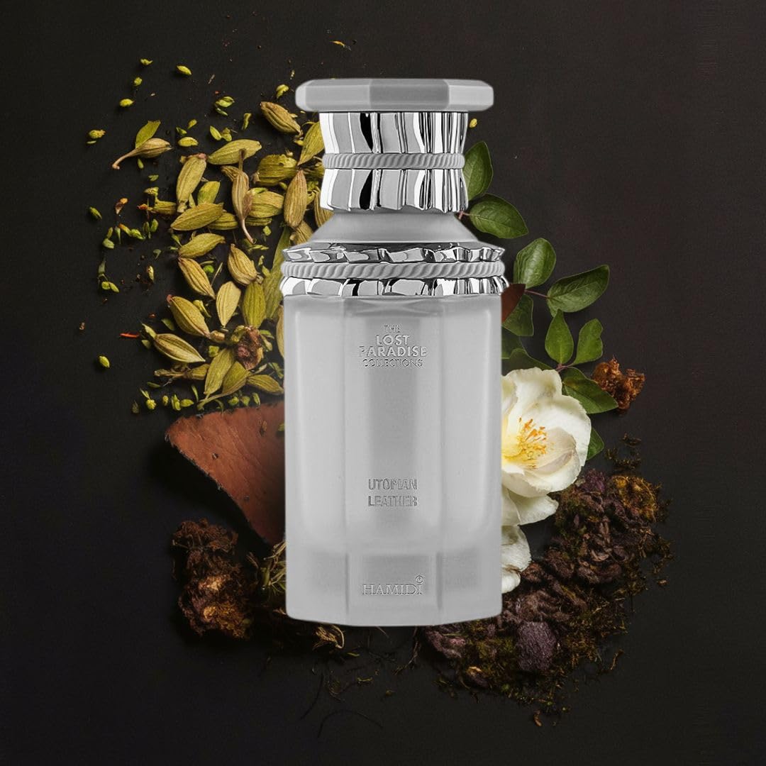 Foto 4 pulgar | Perfume Hamidi Utopian Leather Edp 100 Ml Para Hombre Y Mujer - Venta Internacional.