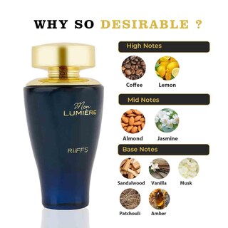 Foto 4 | Perfume Riiffs Mon Lumiere Eau De Parfum Para Mujer, 100 Ml - Venta Internacional.