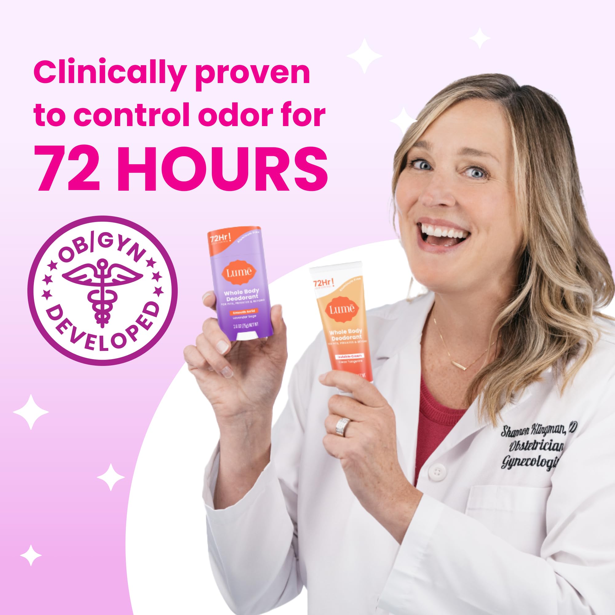 Foto 7 pulgar | Desodorante Lume Whole Body Smooth Solid Stick, 72 G, Lavanda Y Salvia - Venta Internacional.