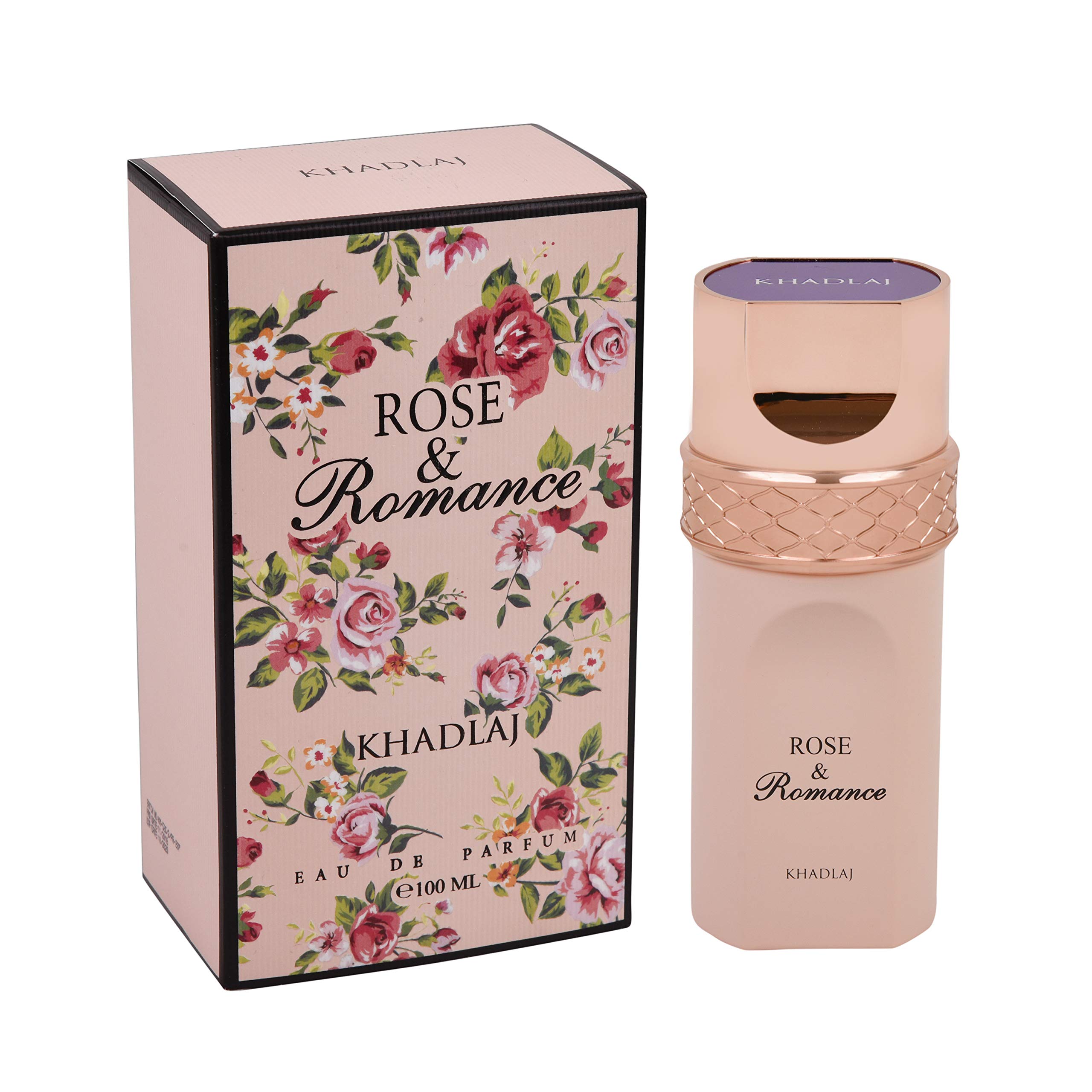 Perfume Khadlaj Rose & Romance Gold Edp 100 Ml Para Mujer - Venta Internacional.