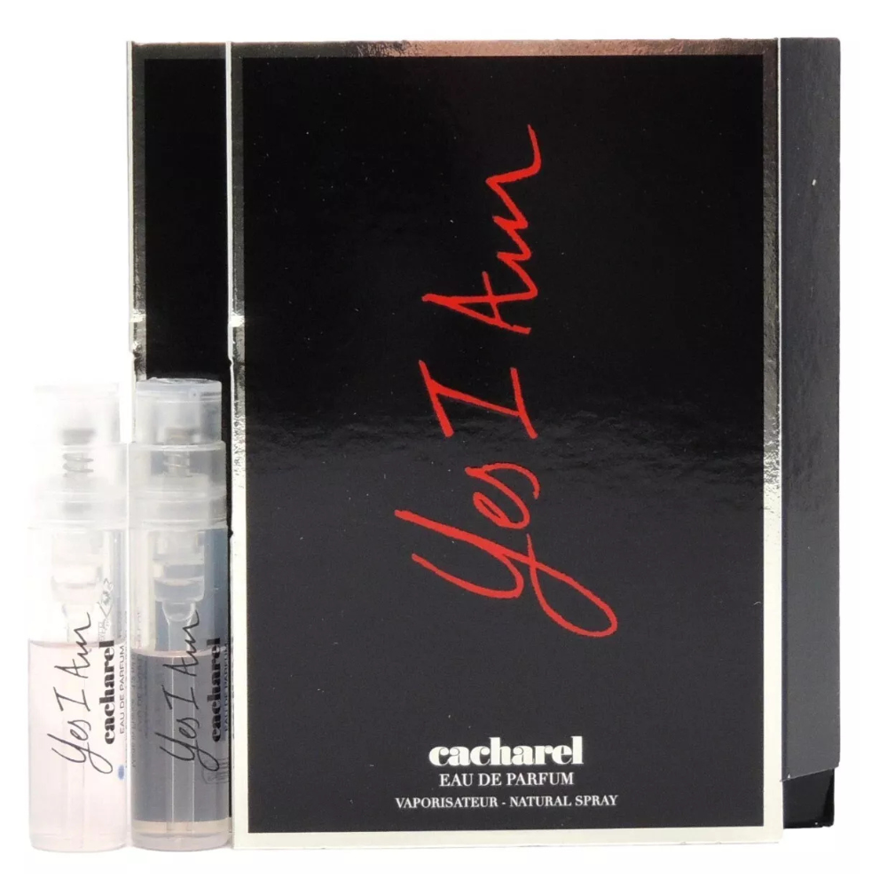 Perfume Cacharel Yes I Am Eau De Parfum, Vial Sobre Cartulina, 1,5 Ml - Venta Internacional.