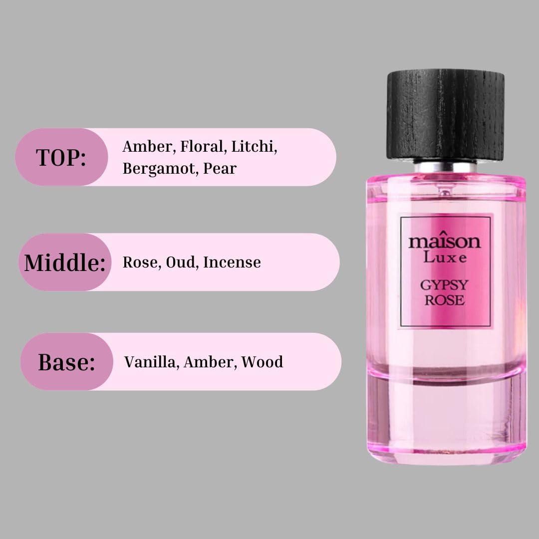 Foto 4 | Perfume Hamidi Maison Luxe Gypsy Rose Eau De Parfum 110 Ml - Venta Internacional.