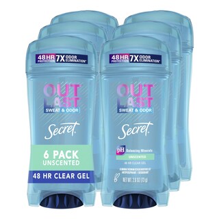 Foto 1 | Desodorante en Barra Secret Outlast Xtend 6 Piezas-Venta Internacional