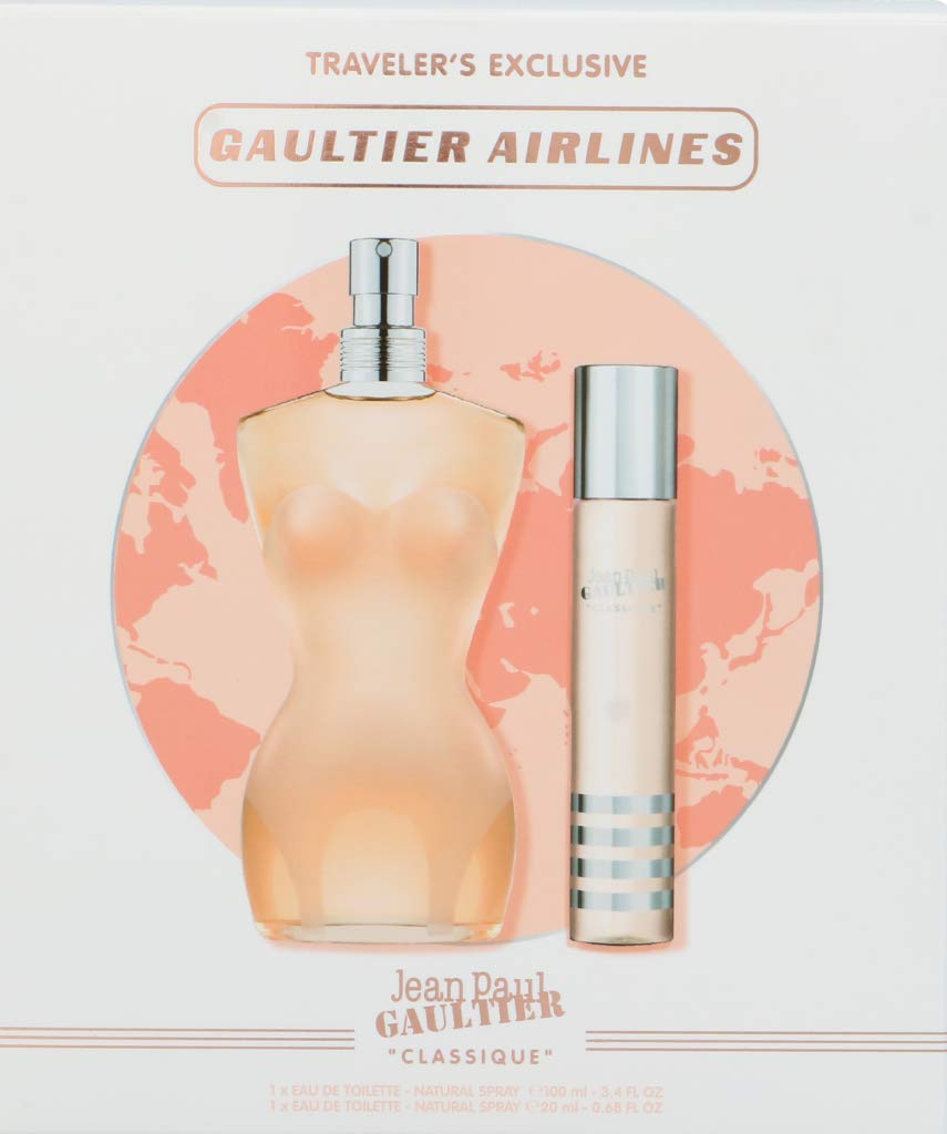 Foto 2 pulgar | Set De Regalo Perfume Jean Paul Gaultier Classique De 2 Piezas Para Mujer - Venta Internacional.
