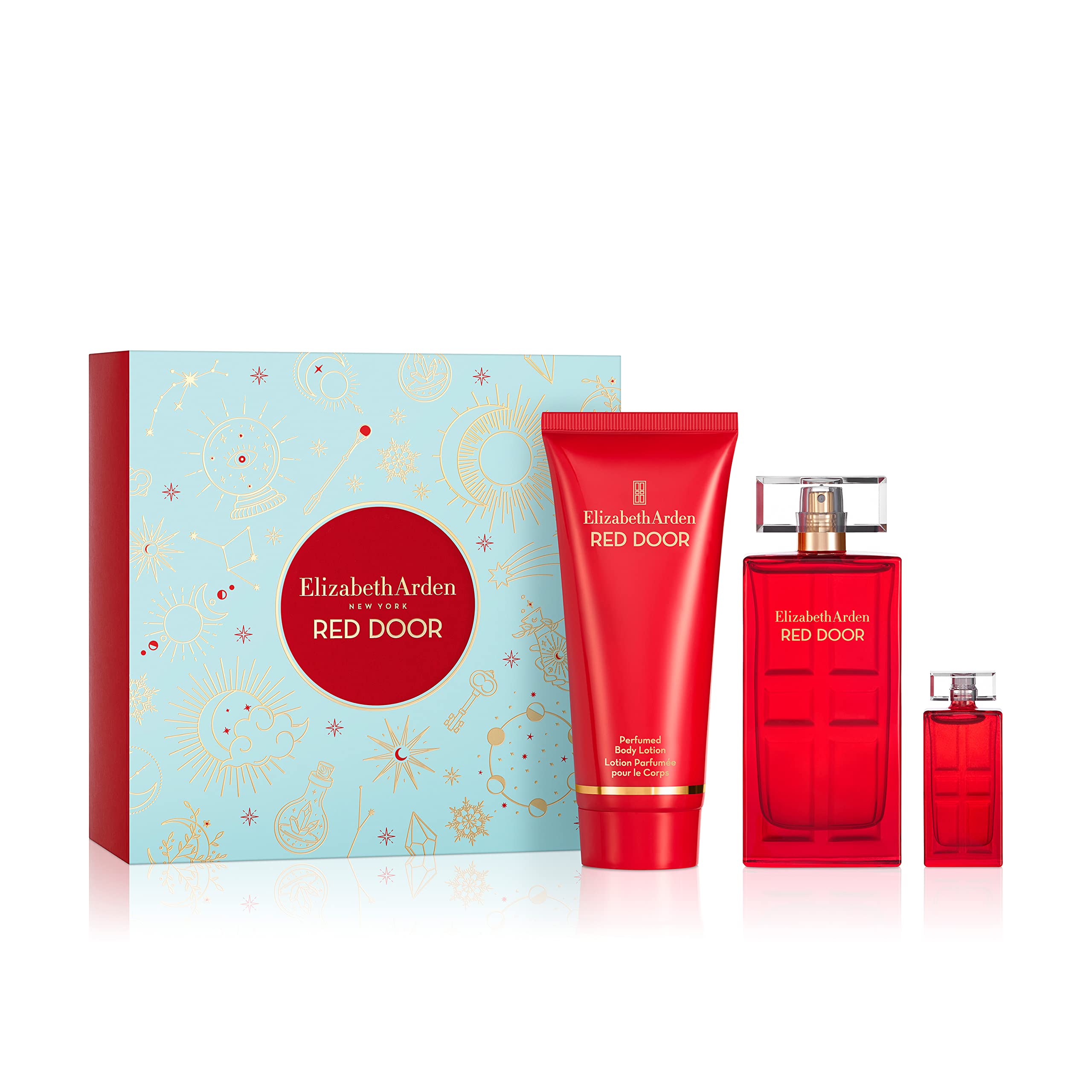 Foto 2 pulgar | Eau De Toilette Perfume Elizabeth Arden Red Door, 50 Ml, Juego De 3 Piezas - Venta Internacional.