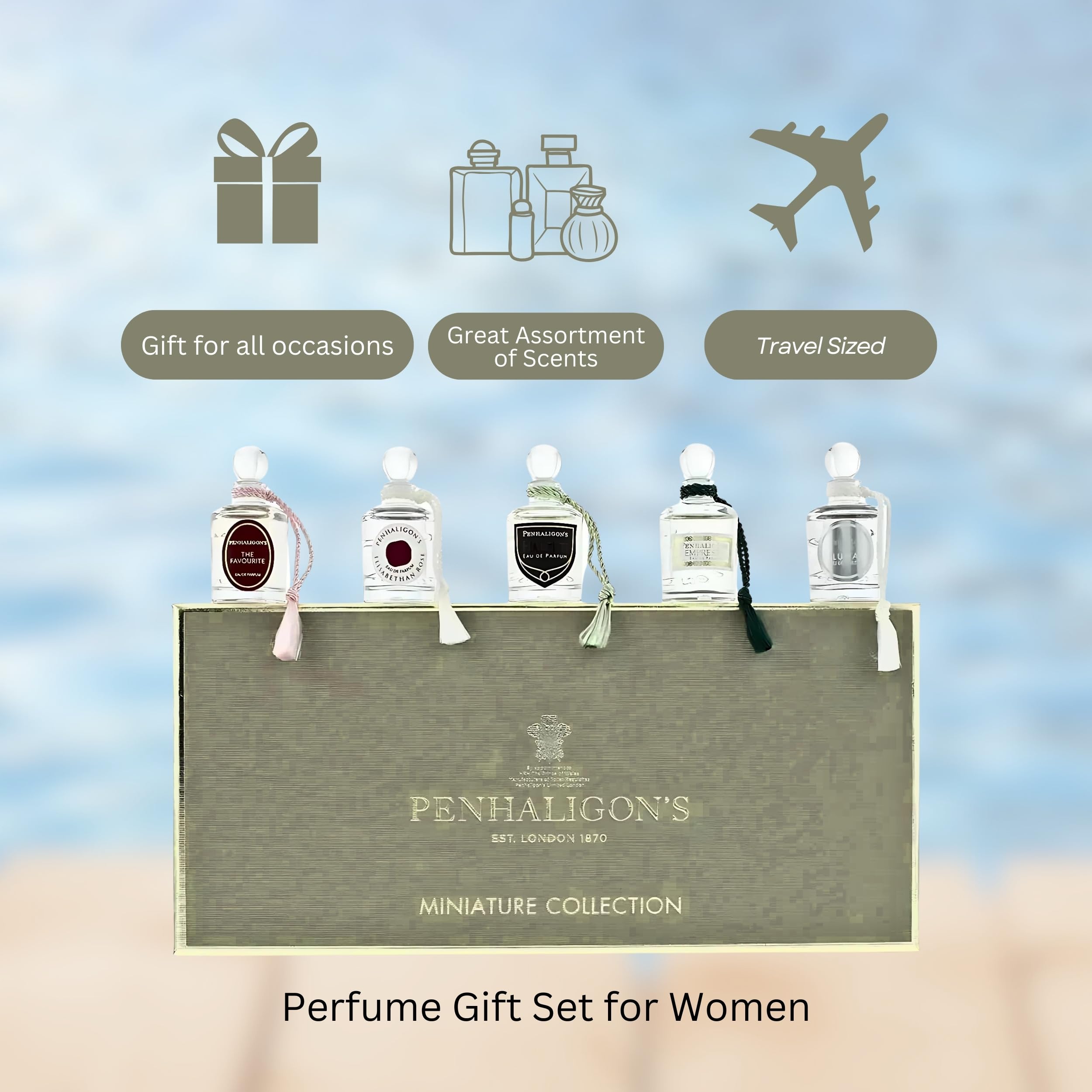 Foto 2 | Perfume Penhaligon's, Colección De Fragancias Para Mujer, 5 X 5 Ml - Venta Internacional.