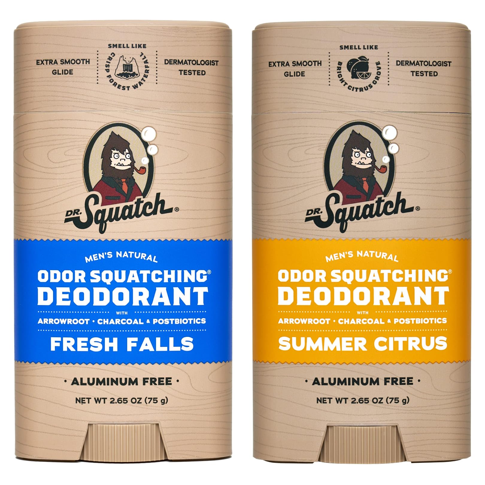 Foto 2 pulgar | Desodorante Dr. Squatch Natural Odor-squatching Para Hombre, 150 Ml, Paquete De 2 - Venta Internacional.