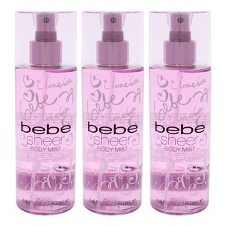 Foto 1 | Body Mist Bebe Sheer Para Mujer, 250 Ml, Paquete De 3 - Venta Internacional.