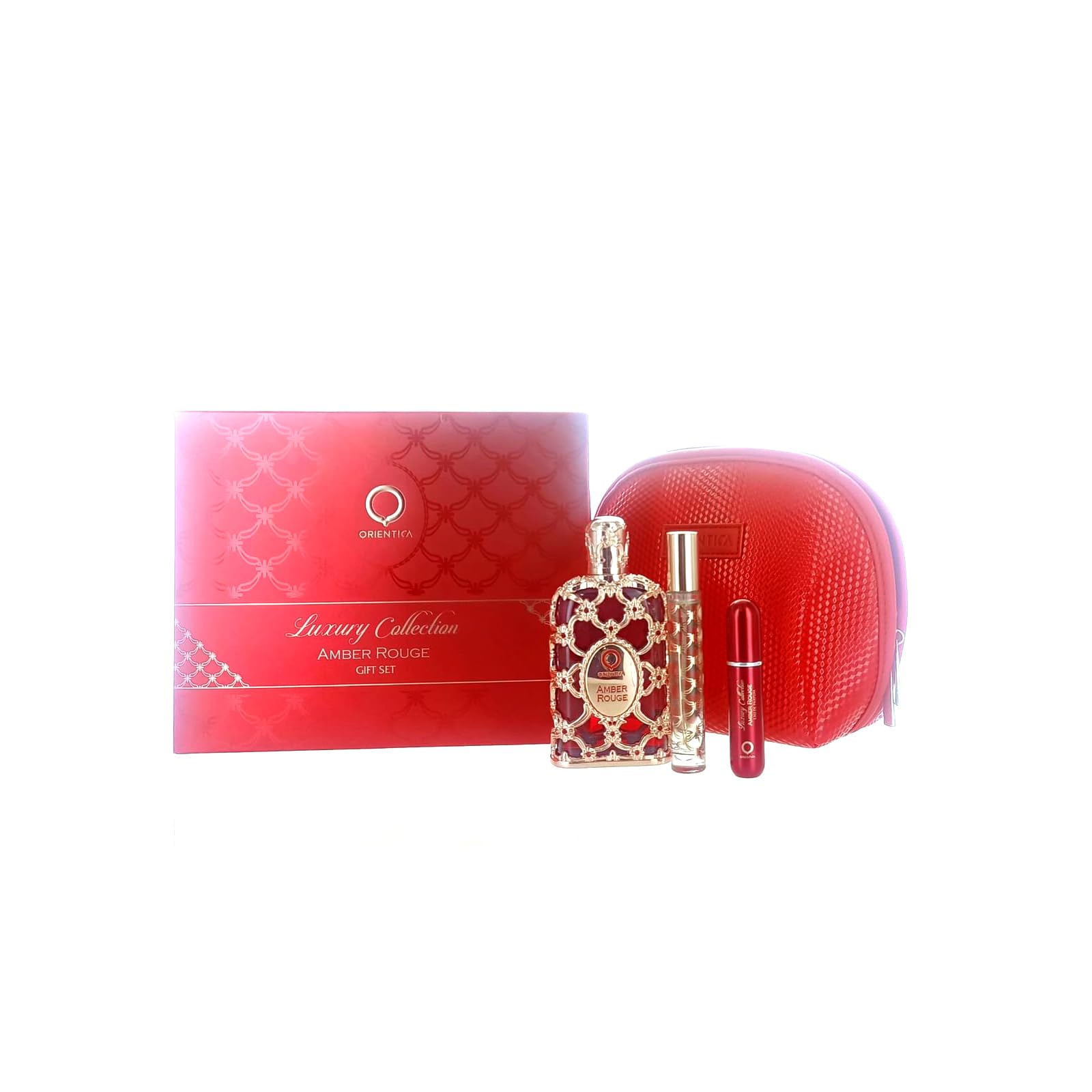 Foto 2 pulgar | Set De Perfume Orientica Al Haramain Amber Rouge 80 Ml Unisex - Venta Internacional.