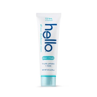 Foto 1 | Crema Desodorante Hello Clean & Fresh All Over, 90 Ml, Sin Aluminio - Venta Internacional.