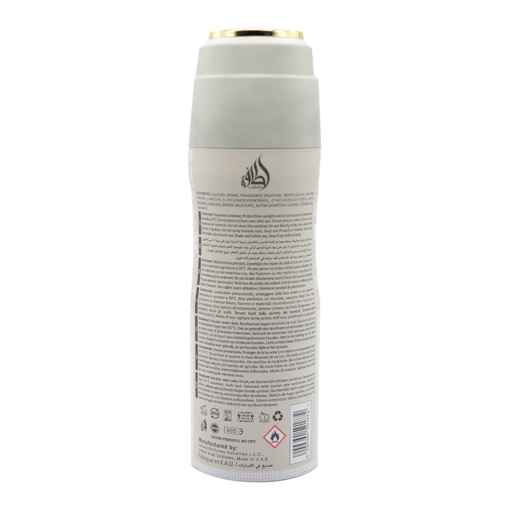 Foto 4 pulgar | Desodorante Perfumado En Aerosol Lattafa Yara Moi 200 Ml Para Todos - Venta Internacional.