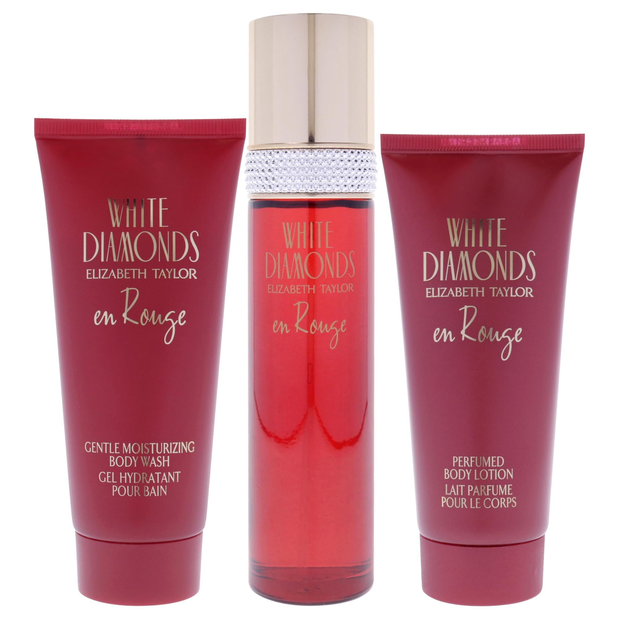 Foto 2 | Set de Regalo  Elizabeth Taylor White Diamonds 3 Piezas - Venta Internacional