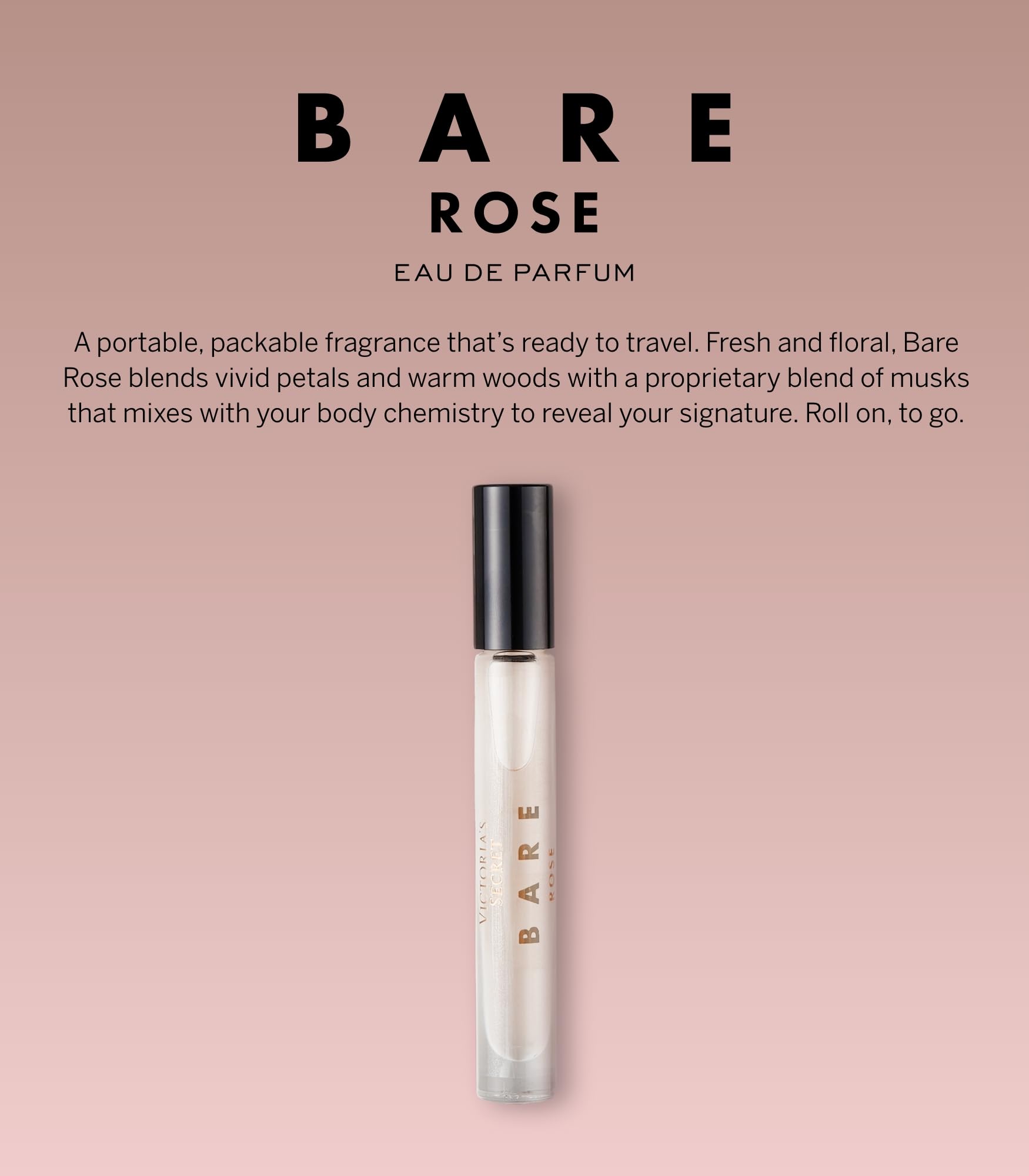 Foto 4 pulgar | Perfume Victoria's Secret Bare Rose Eau De Parfum, 7 Ml - Venta Internacional.
