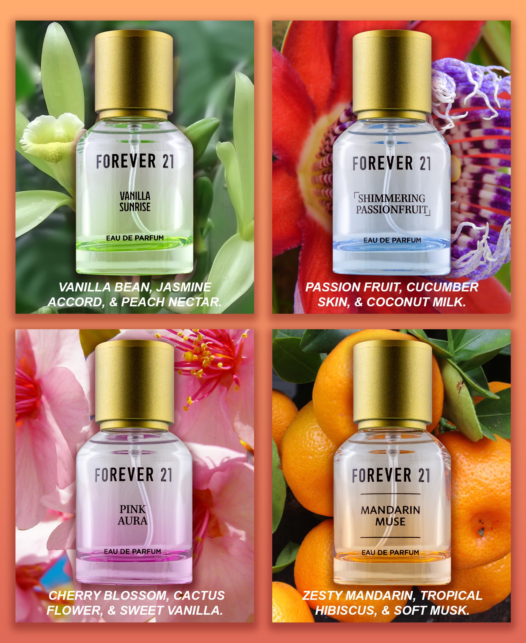 Foto 2 | Set De Café Perfume Forever 21 Eau De Parfum De 20 Ml - Venta Internacional.