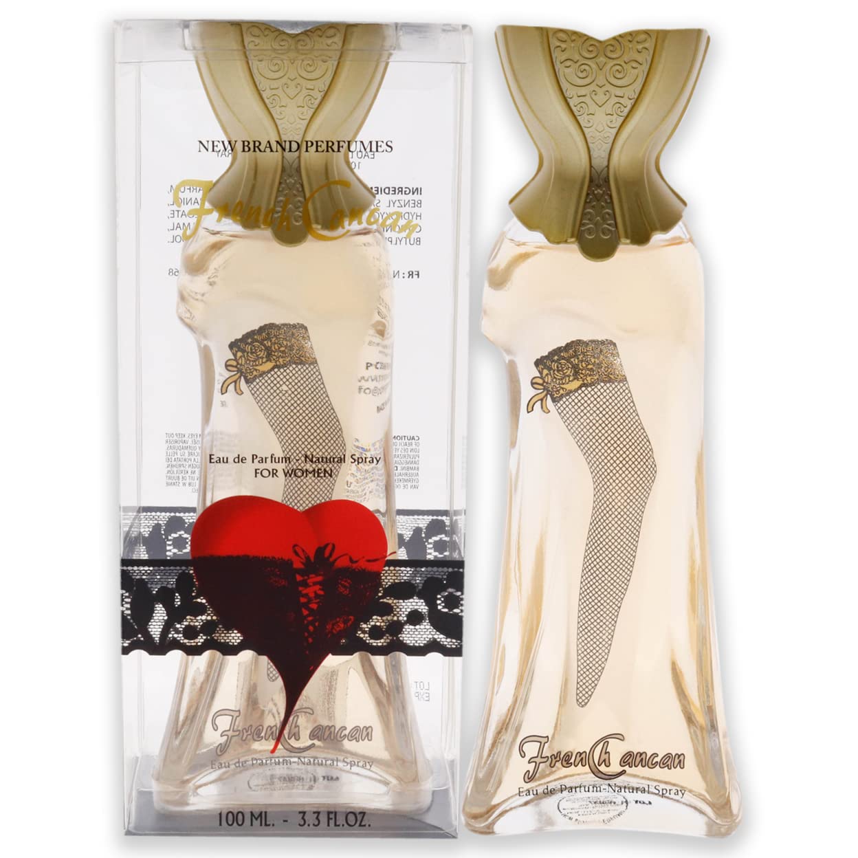 Foto 1 | Perfume New Brand French Cancan Eau De Parfum 100 Ml Para Mujer - Venta Internacional.