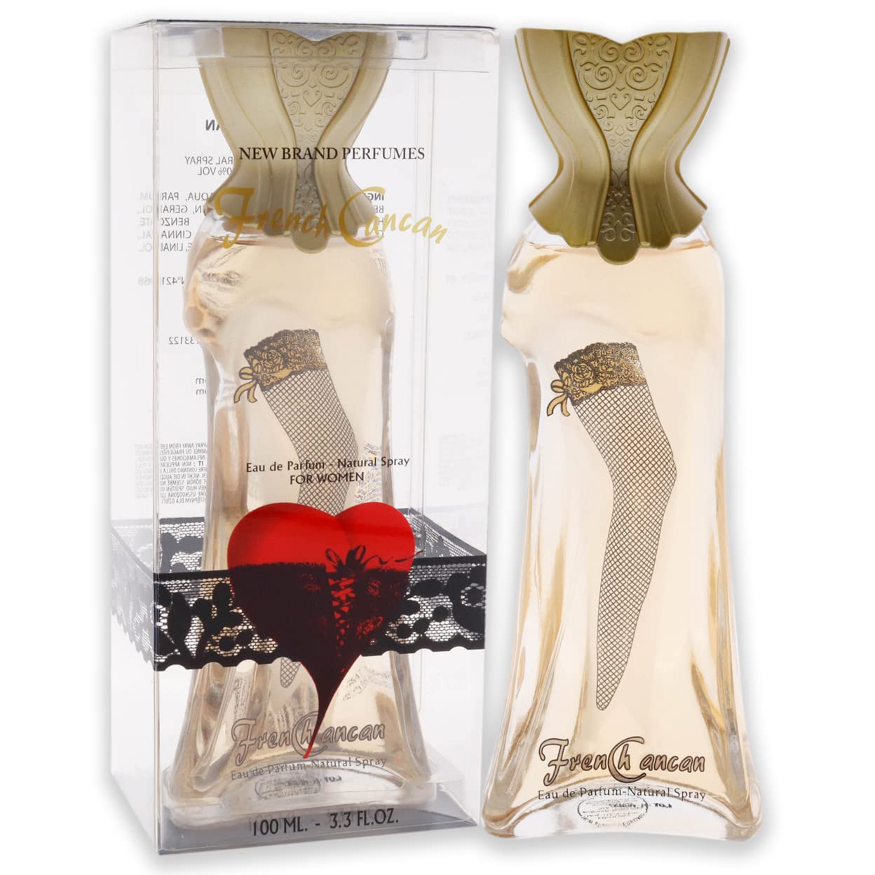 Foto 4 pulgar | Perfume New Brand French Cancan Eau De Parfum 100 Ml Para Mujer - Venta Internacional.