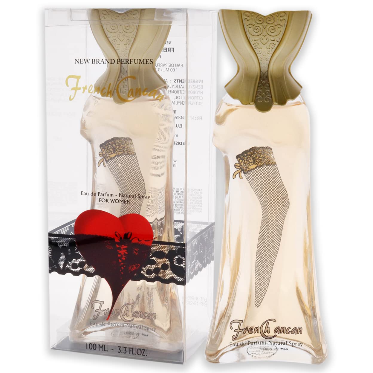 Foto 5 pulgar | Perfume New Brand French Cancan Eau De Parfum 100 Ml Para Mujer - Venta Internacional.