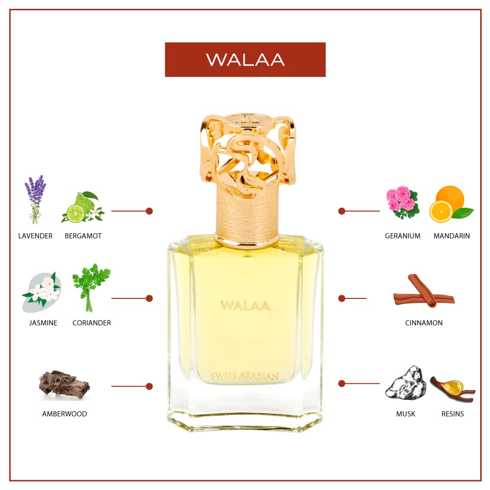 Foto 7 pulgar | Perfume Swiss Arabian Walaa Eau De Parfum 50 Ml Para Mujer - Venta Internacional.