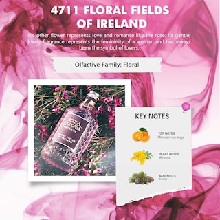 Foto 5 | Perfume 4711 Acqua Colonia Intense Floral Fields Of Ireland, 50 Ml - Venta Internacional.