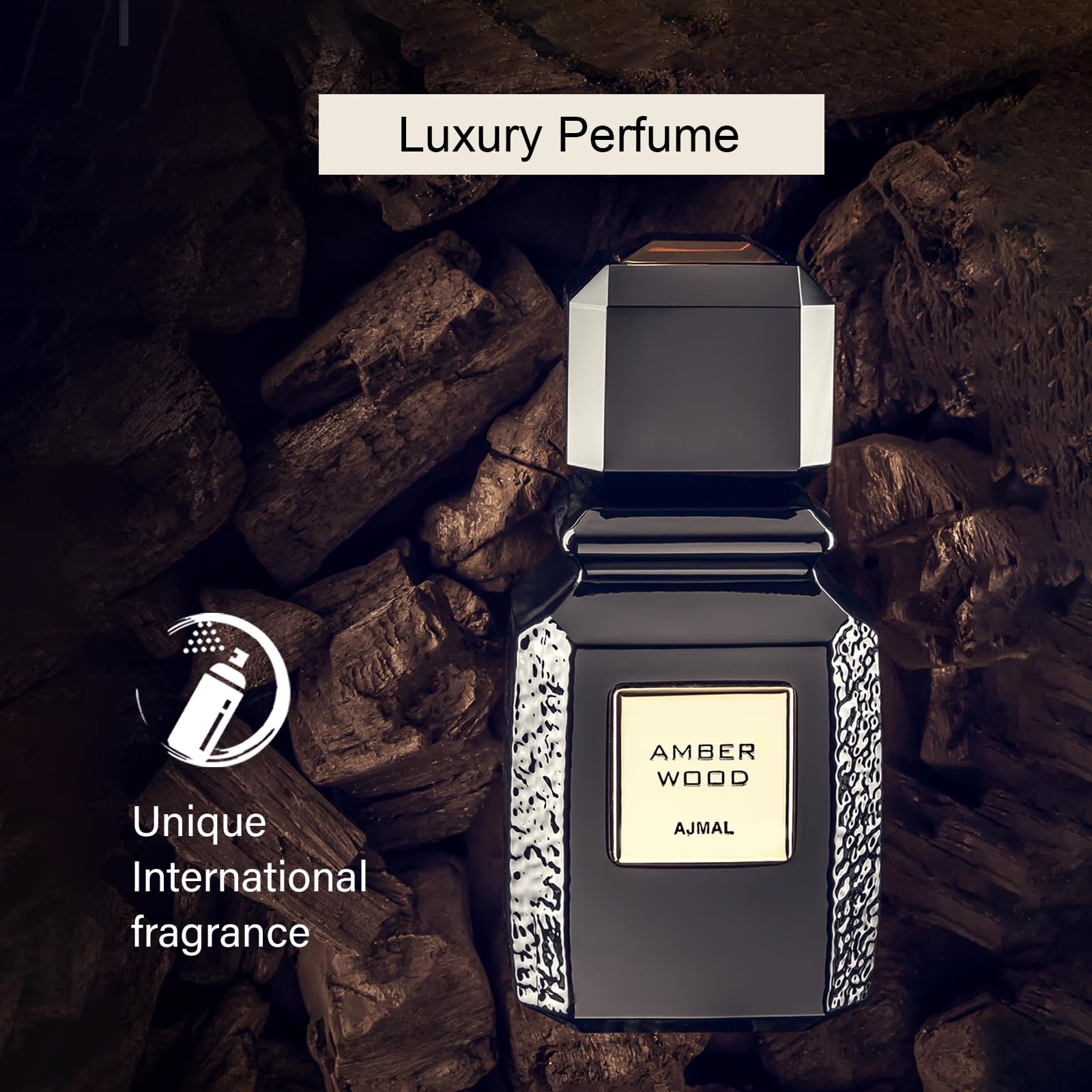 Foto 6 pulgar | Perfume Ajmal Amber Wood Noir Edp 100 Ml Para Hombre Y Mujer - Venta Internacional.