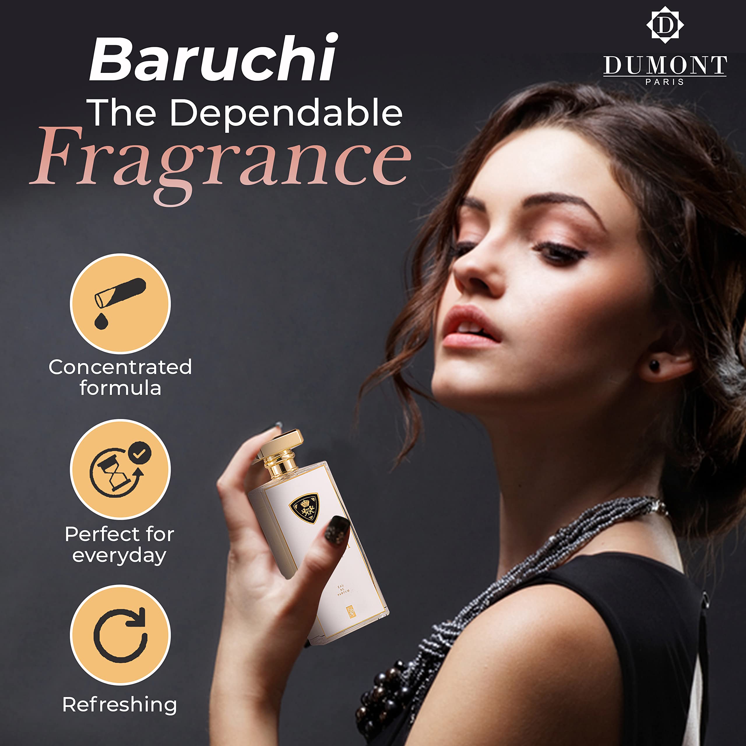 Foto 3 pulgar | Perfume Dumont Baruchi I 3.4 Eau De Parfum Para Mujer, 100 Ml - Venta Internacional.