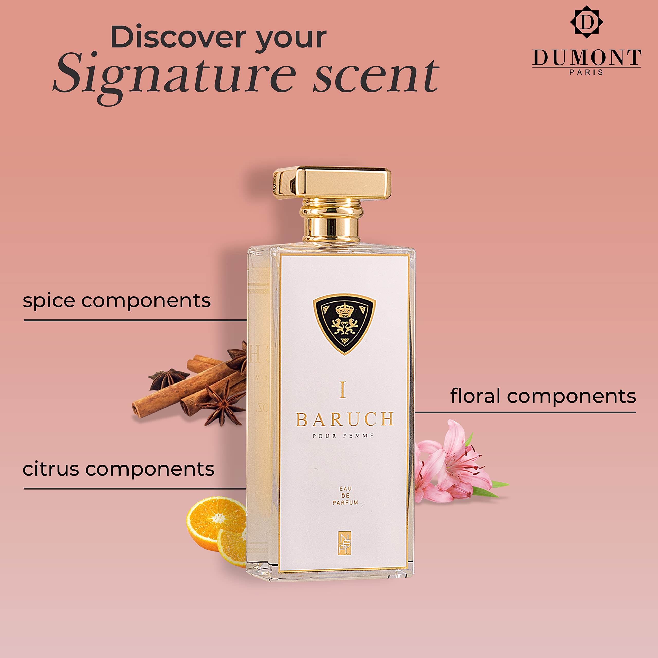 Foto 6 pulgar | Perfume Dumont Baruchi I 3.4 Eau De Parfum Para Mujer, 100 Ml - Venta Internacional.