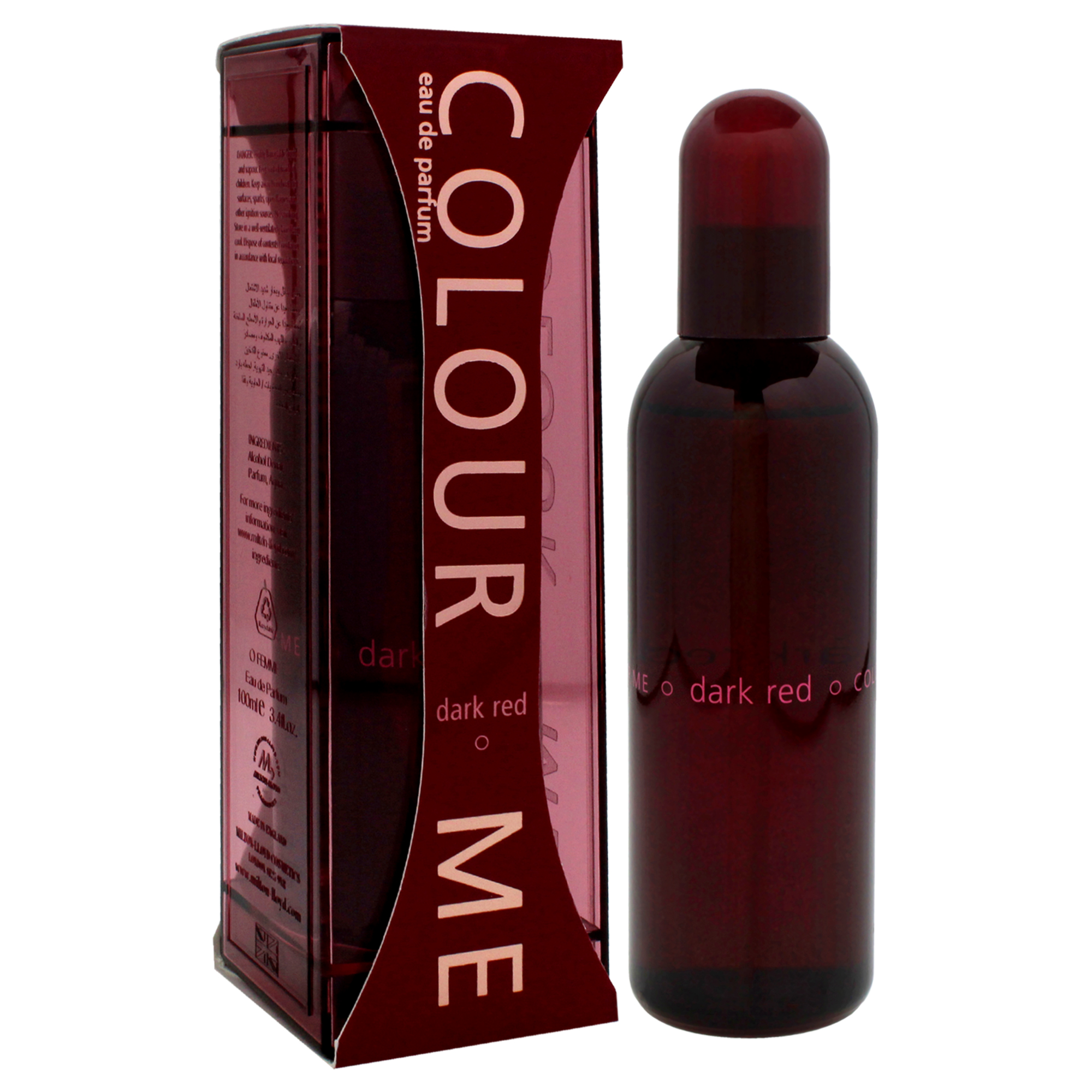 Foto 3 pulgar | Perfume Milton-lloyd Colour Me Dark Red Edp 100 Ml Para Mujer - Venta Internacional.