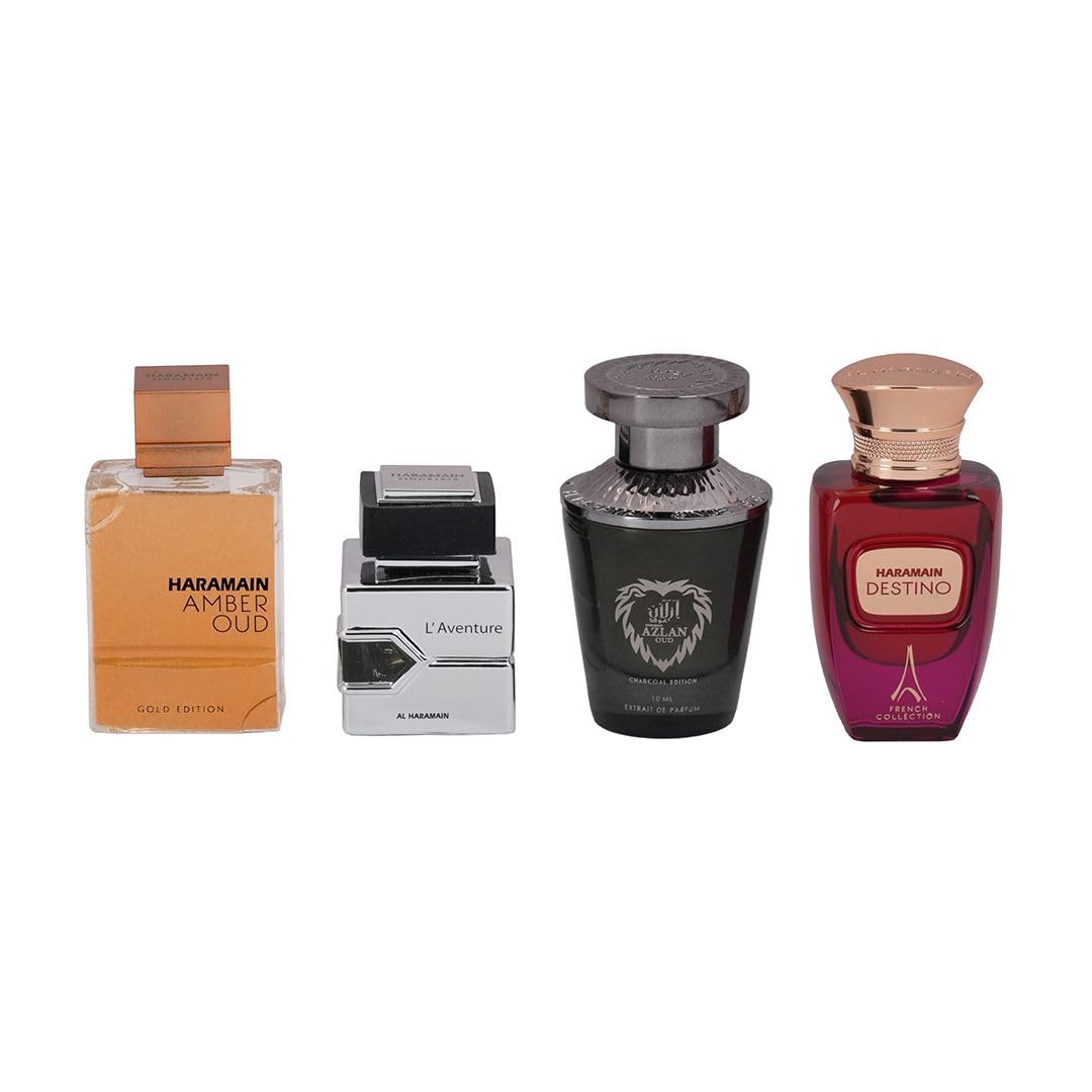 Foto 2 pulgar | Set De Regalo De Fragancia Al Haramain Para Hombre Y Mujer, 4 X 10 Ml - Venta Internacional.