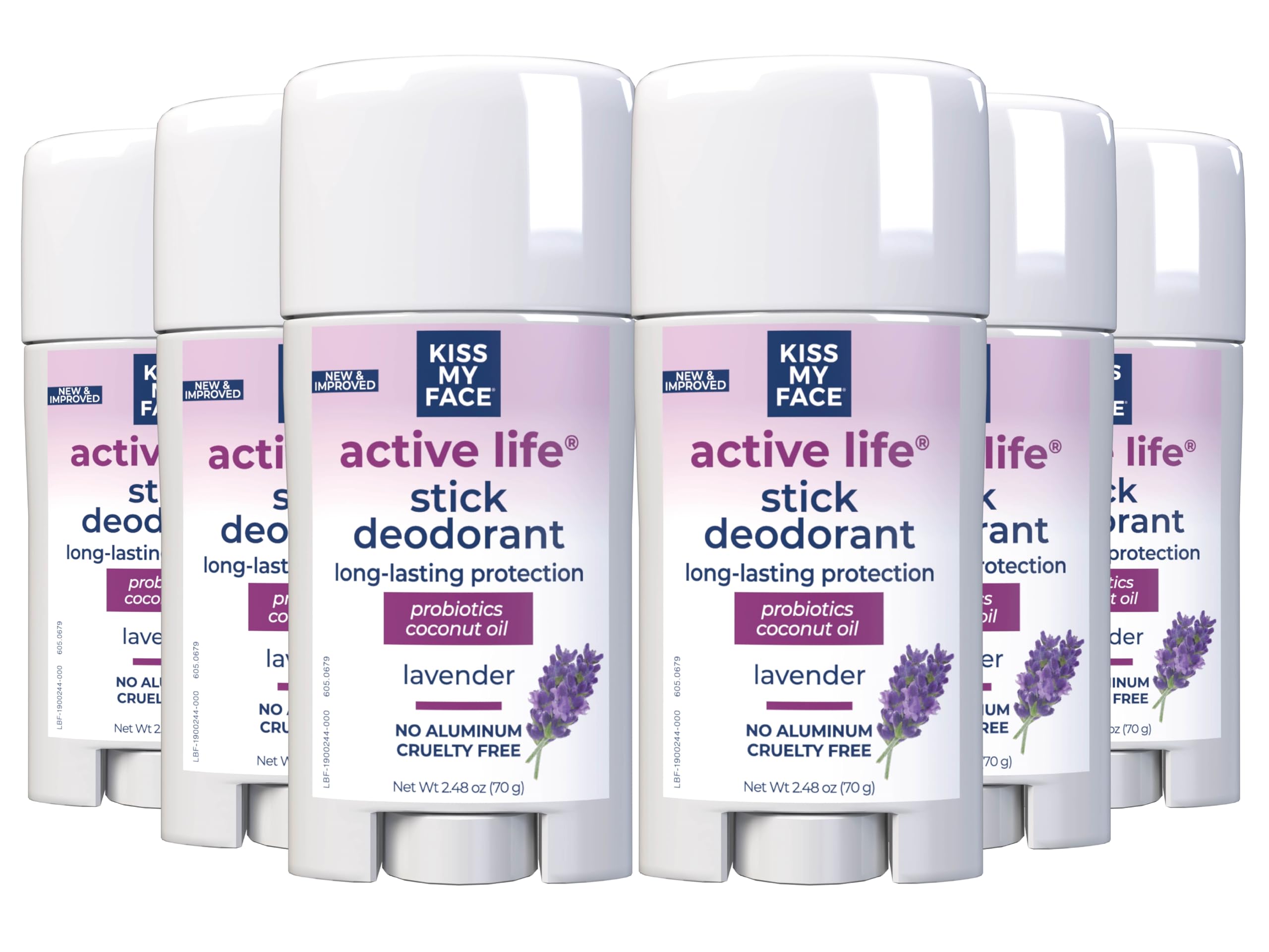 Foto 2 pulgar | Desodorante En Barra Kiss My Face Active Life Lavanda 73 Ml - Venta Internacional.