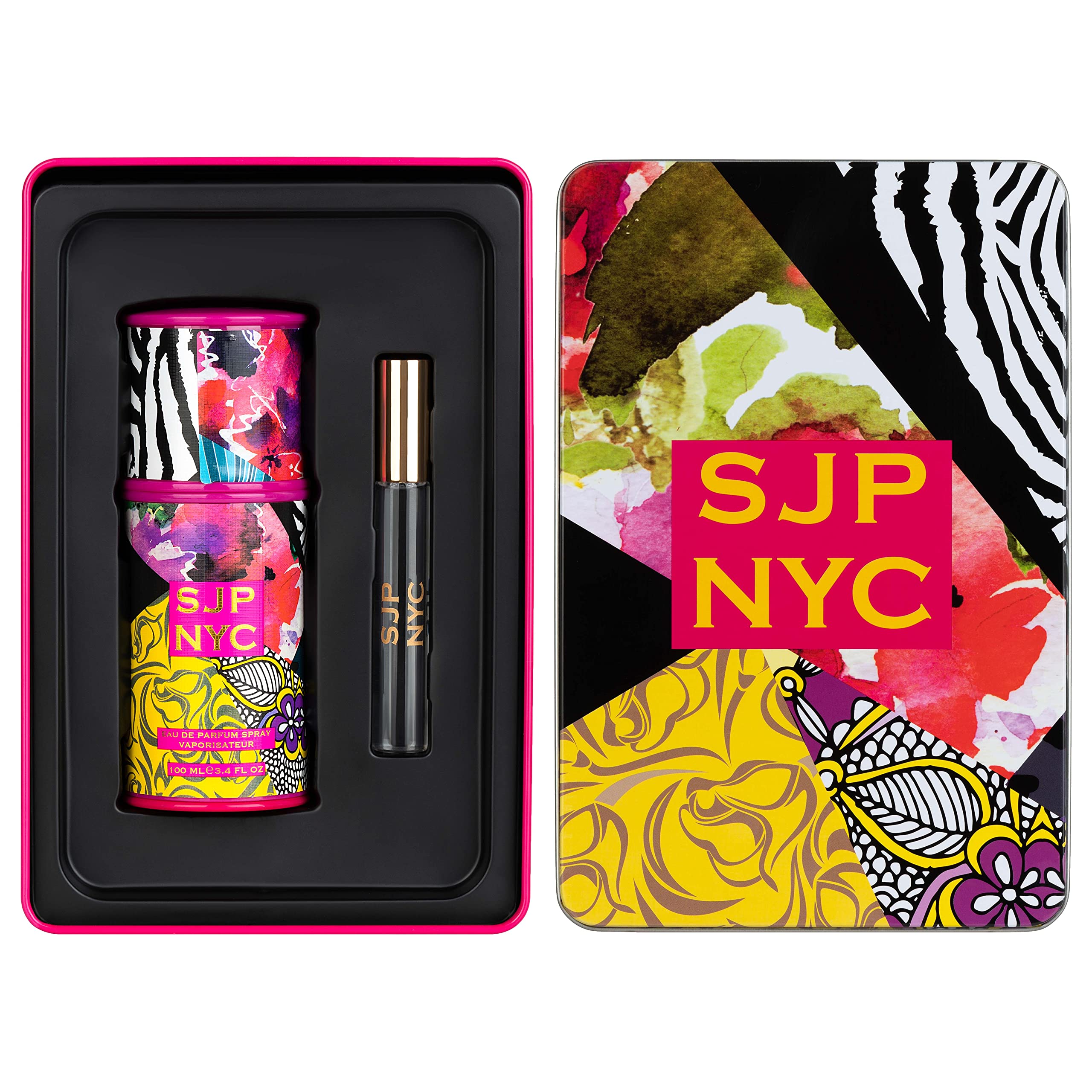 Foto 2 pulgar | Set De Perfume Sjp Nyc Para Mujer Eau De Parfum En Aerosol Y Rollerball - Venta Internacional.