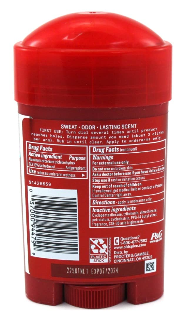 Foto 3 pulgar | Desodorante en Barra Old Spice Sweat Defense 6 Piezas-Venta Internacional