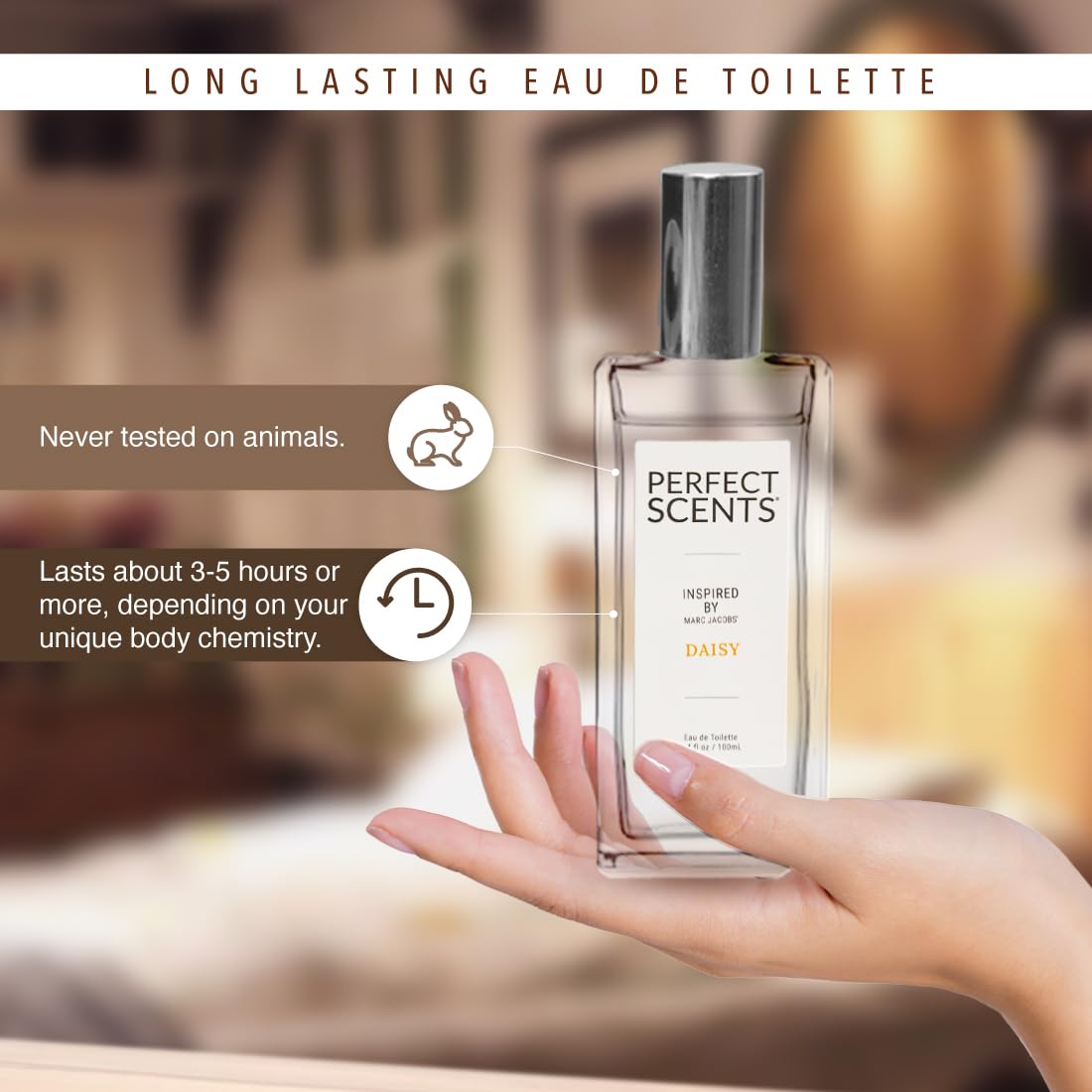 Foto 7 pulgar | Perfume Perfect Scents Fragrances Eau De Toilette, 100 Ml - Venta Internacional.