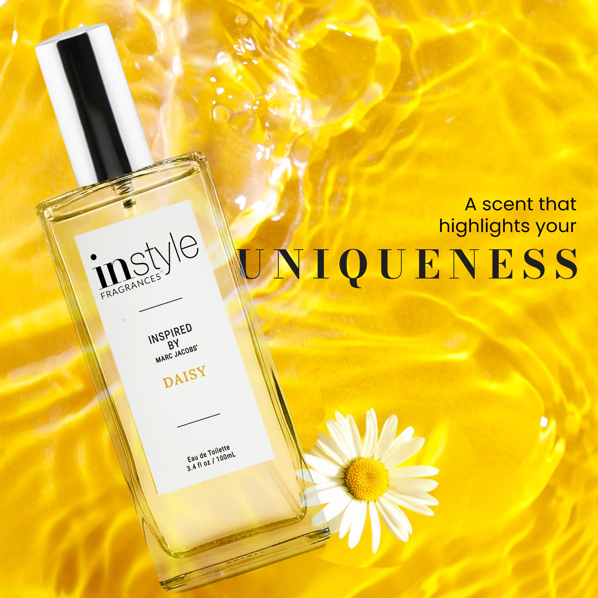 Foto 3 pulgar | Perfume Instyle, Fragancias Inspiradas En Marc Jacobs Daisy, 100 Ml - Venta Internacional.
