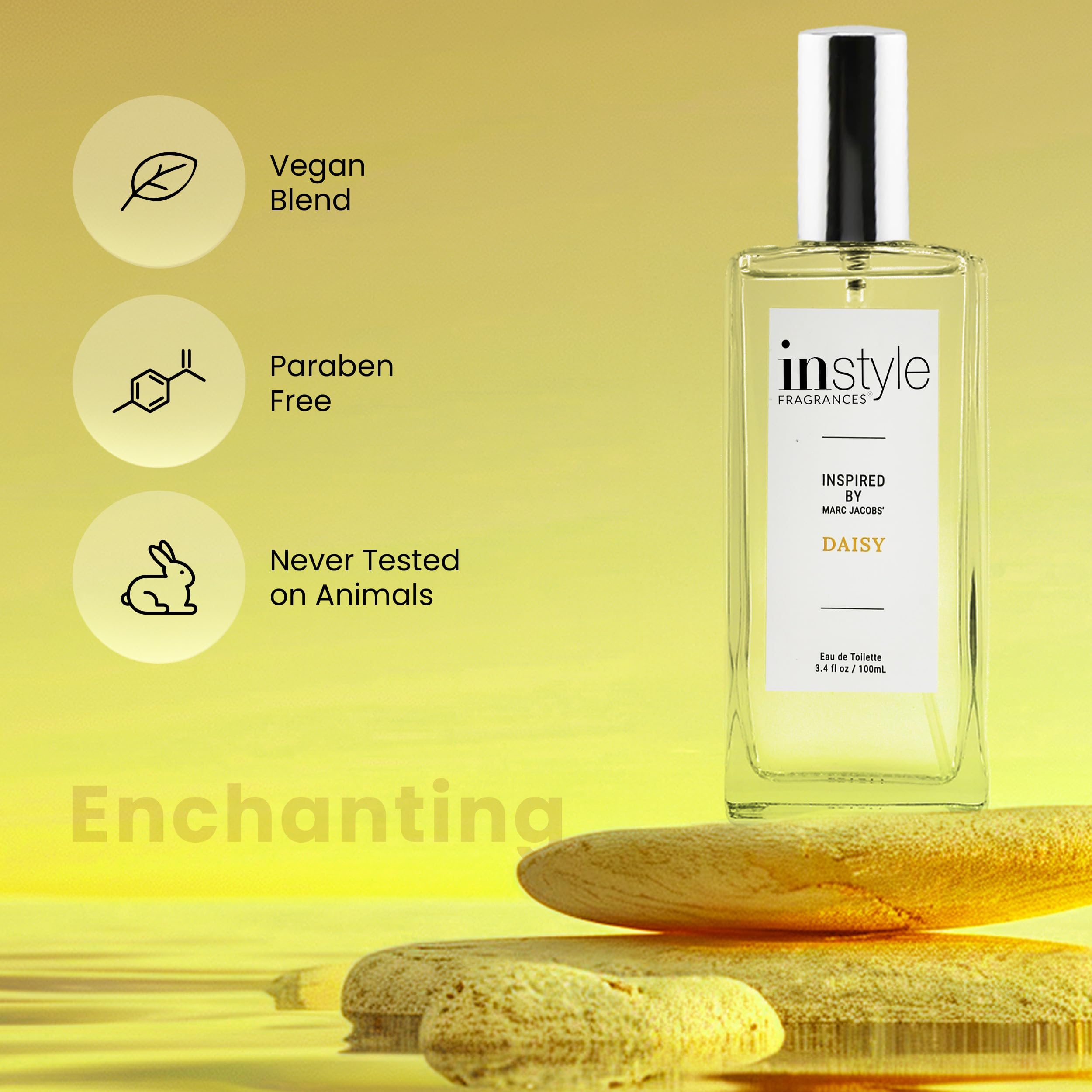 Foto 3 | Perfume Instyle, Fragancias Inspiradas En Marc Jacobs Daisy, 100 Ml - Venta Internacional.