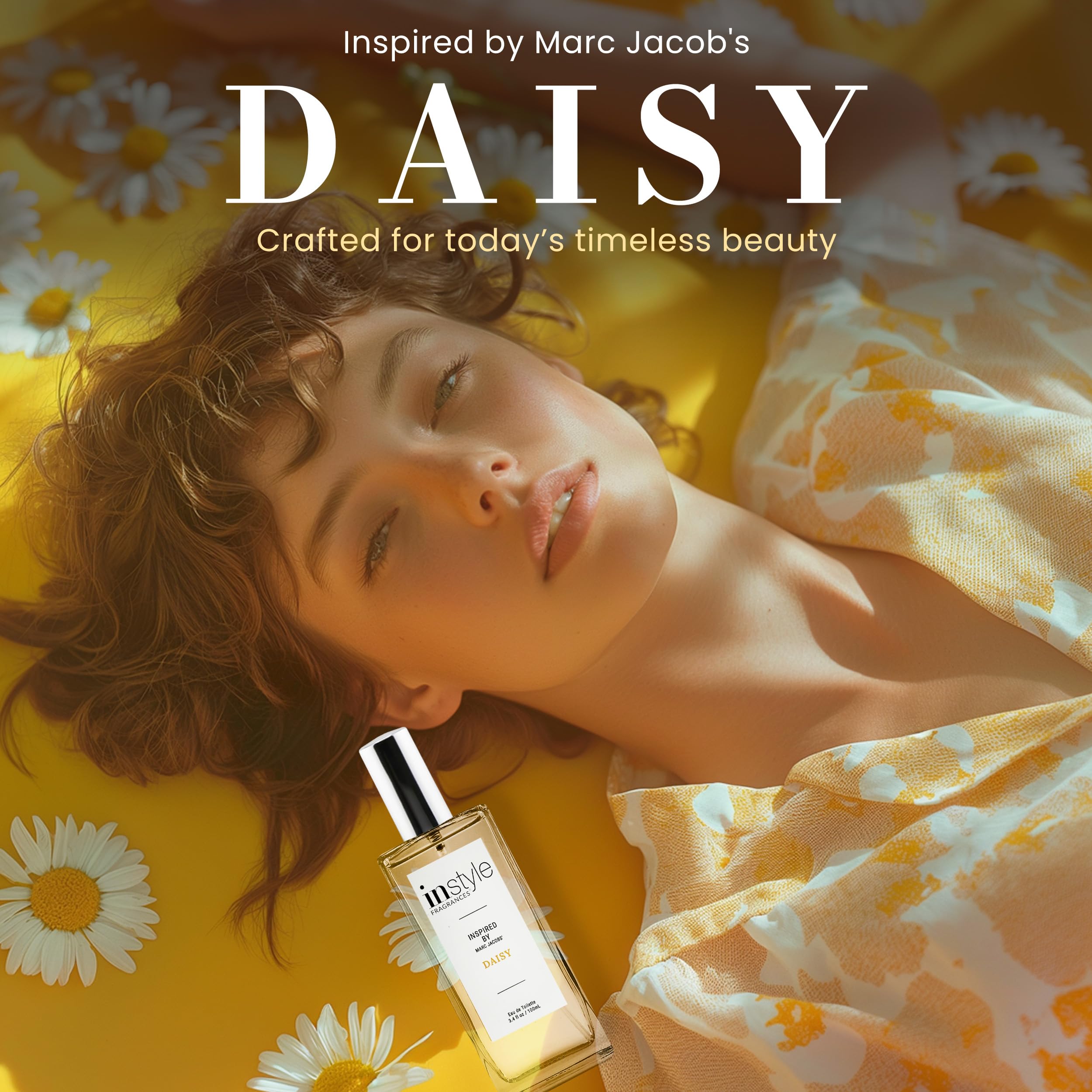 Foto 5 pulgar | Perfume Instyle, Fragancias Inspiradas En Marc Jacobs Daisy, 100 Ml - Venta Internacional.