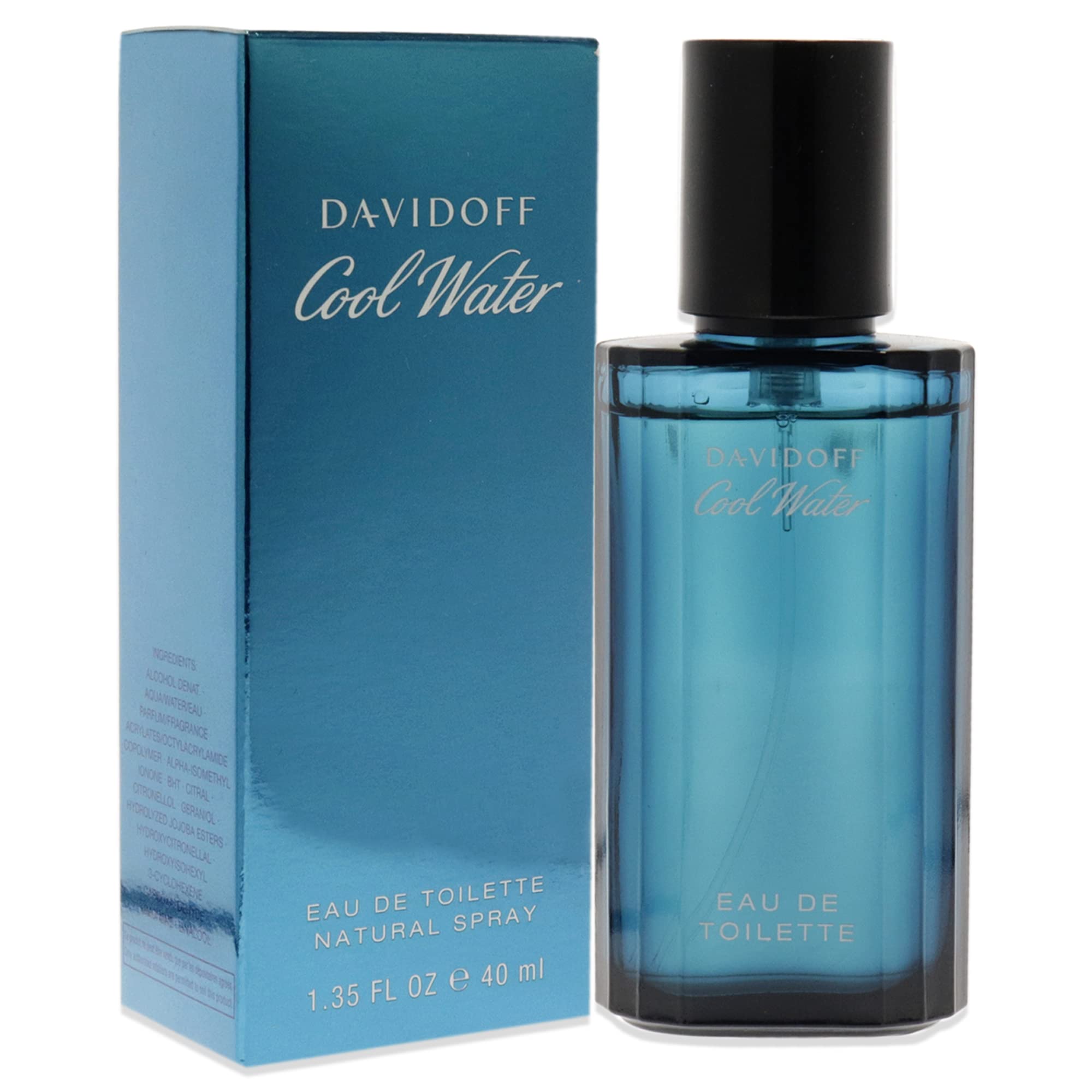 Foto 3 pulgar | Perfume Davidoff Cool Water Eau Toilette 40 Ml para Hombre - Venta Internacional