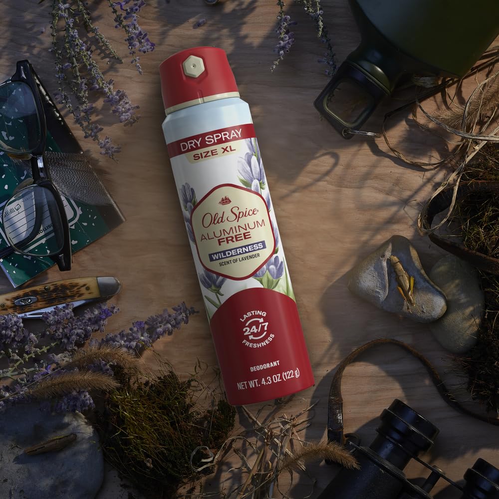 Foto 6 pulgar | Desodorante Old Spice Dry Spray Sin Aluminio 130 ml - Venta Internacional