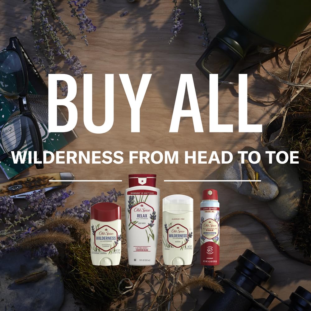 Foto 7 pulgar | Desodorante Old Spice Dry Spray Sin Aluminio 130 ml - Venta Internacional