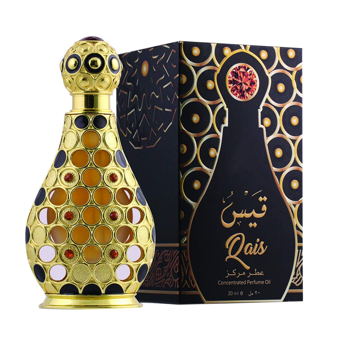 Foto 2 | Aceite De Perfume Hamidi Qais Concentrado, 20 Ml, Fragancia Unisex - Venta Internacional.