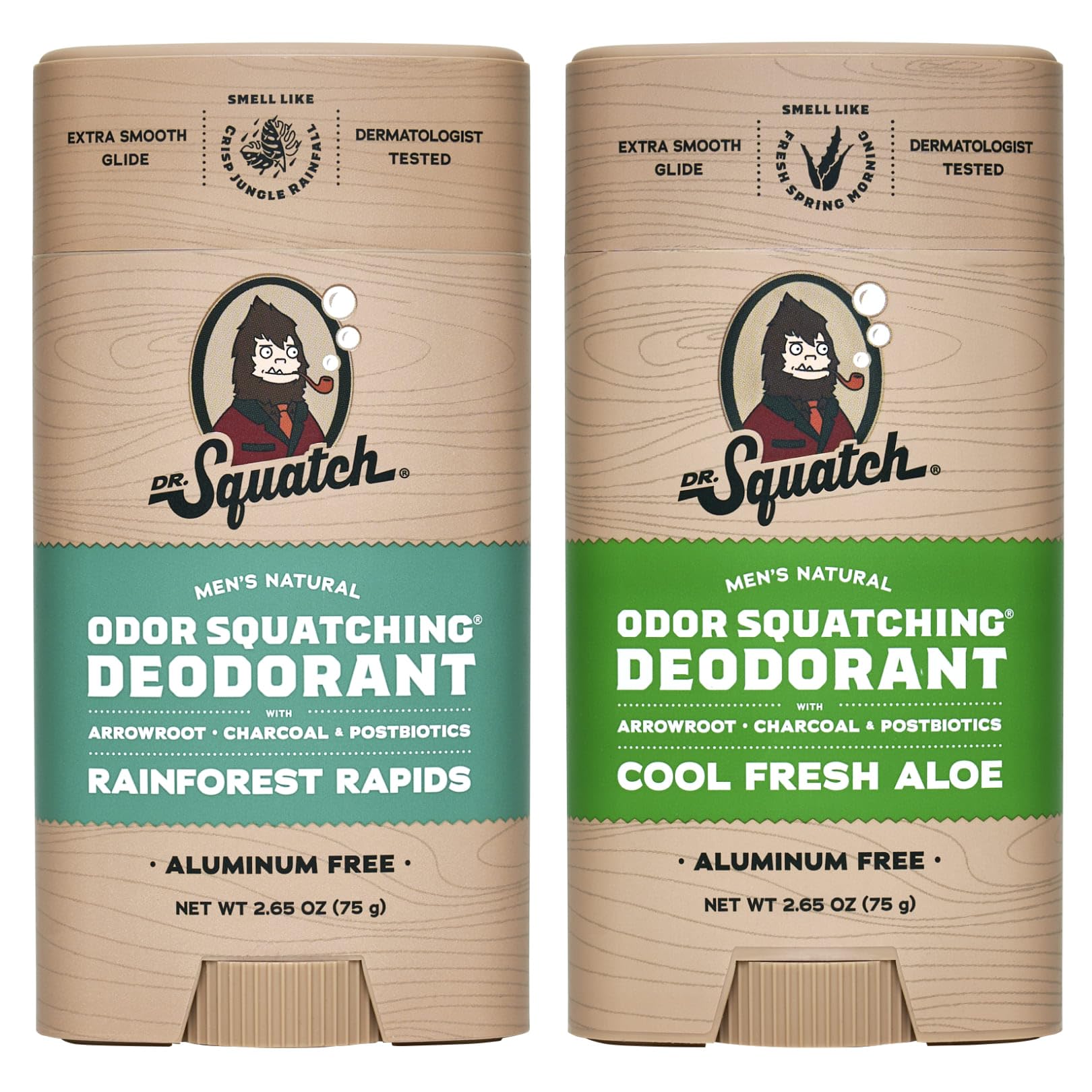 Foto 2 pulgar | Desodorante Dr. Squatch Natural Que Elimina Los Olores Para Hombres, 78 Ml, Paquete De 2 - Venta Internacional.