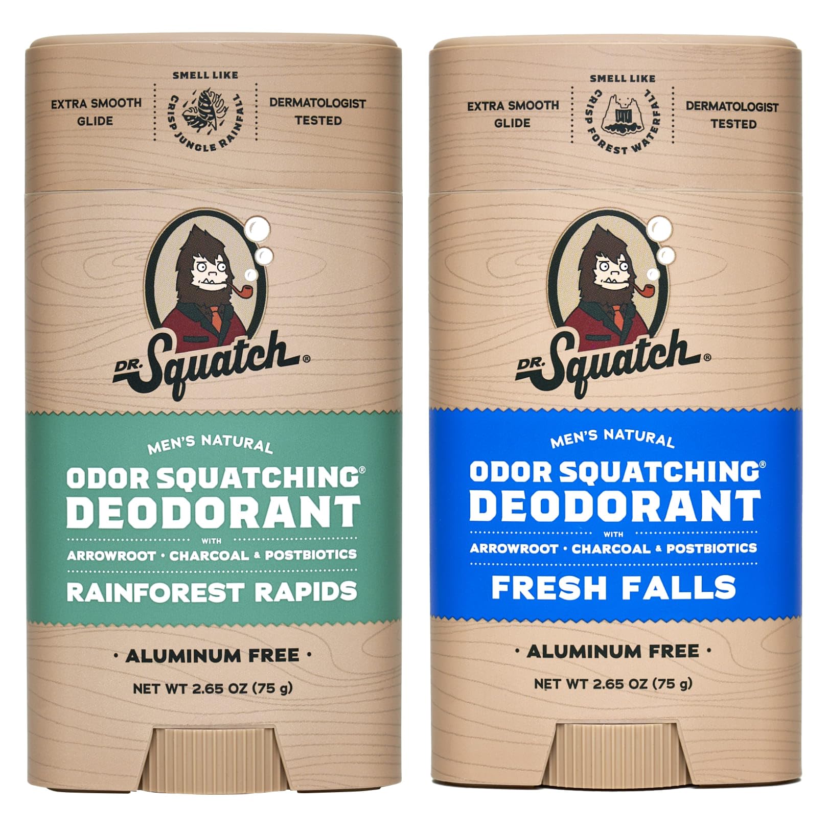Foto 2 pulgar | Desodorante Dr. Squatch Natural Odor-squatching Para Hombre, 78 Ml, Paquete De 2 - Venta Internacional.