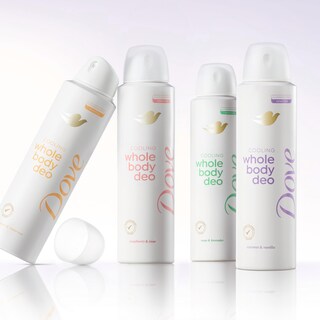 Foto 2 | Desodorante En Aerosol Dove Whole Body Deo, Coco Y Vainilla, 120 Ml - Venta Internacional.