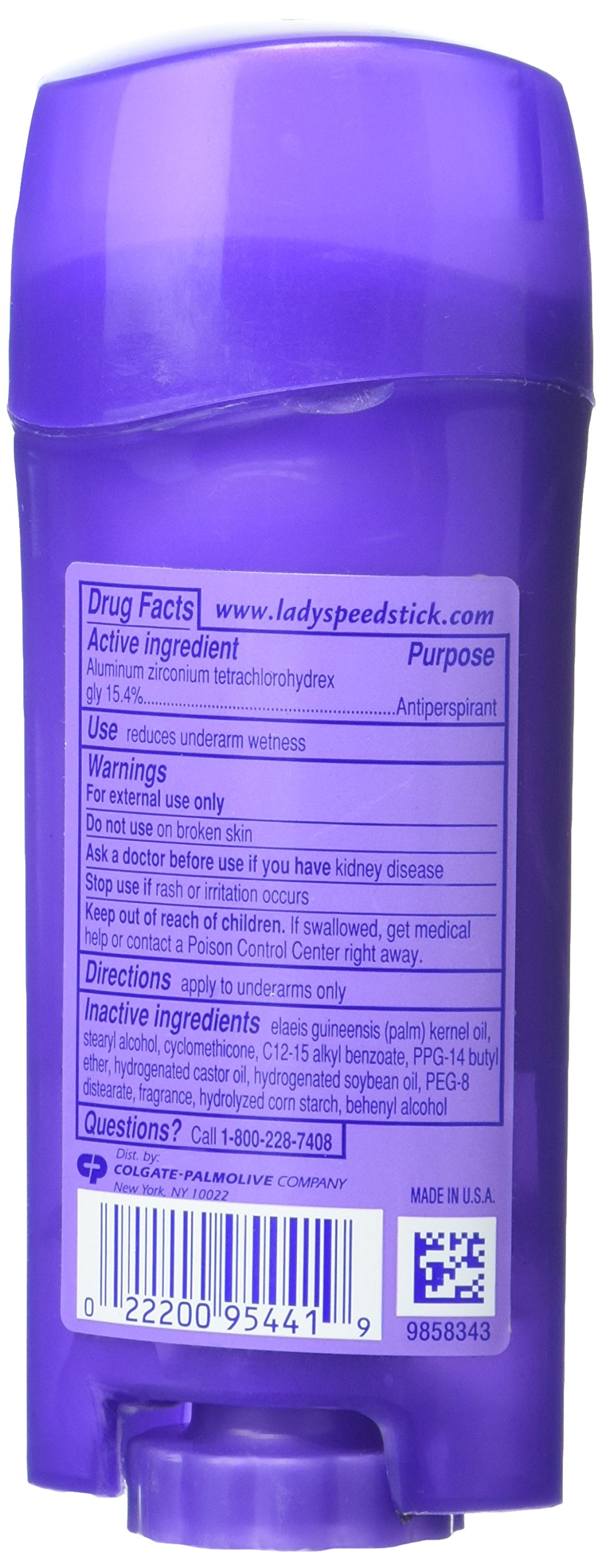 Foto 3 pulgar | Antitranspirante Y Desodorante Lady Speed Stick Invisible Dry - Venta Internacional.