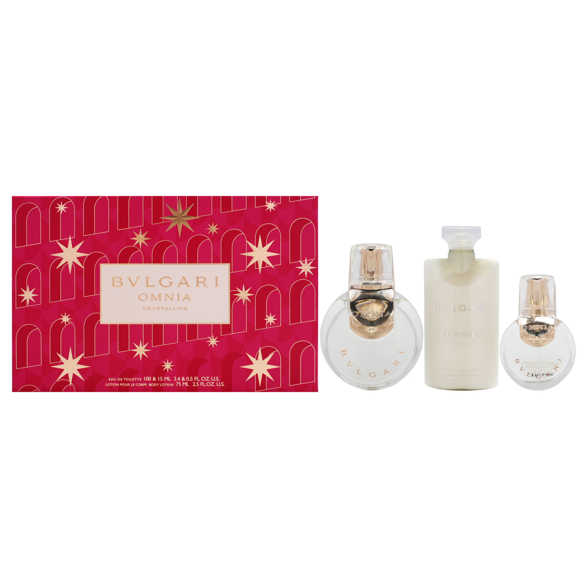 Foto 1 | Perfume Bvlgari Omnia Crystalline Edt De 100 Ml Para Mujer, 3 Unidades, S - Venta Internacional.