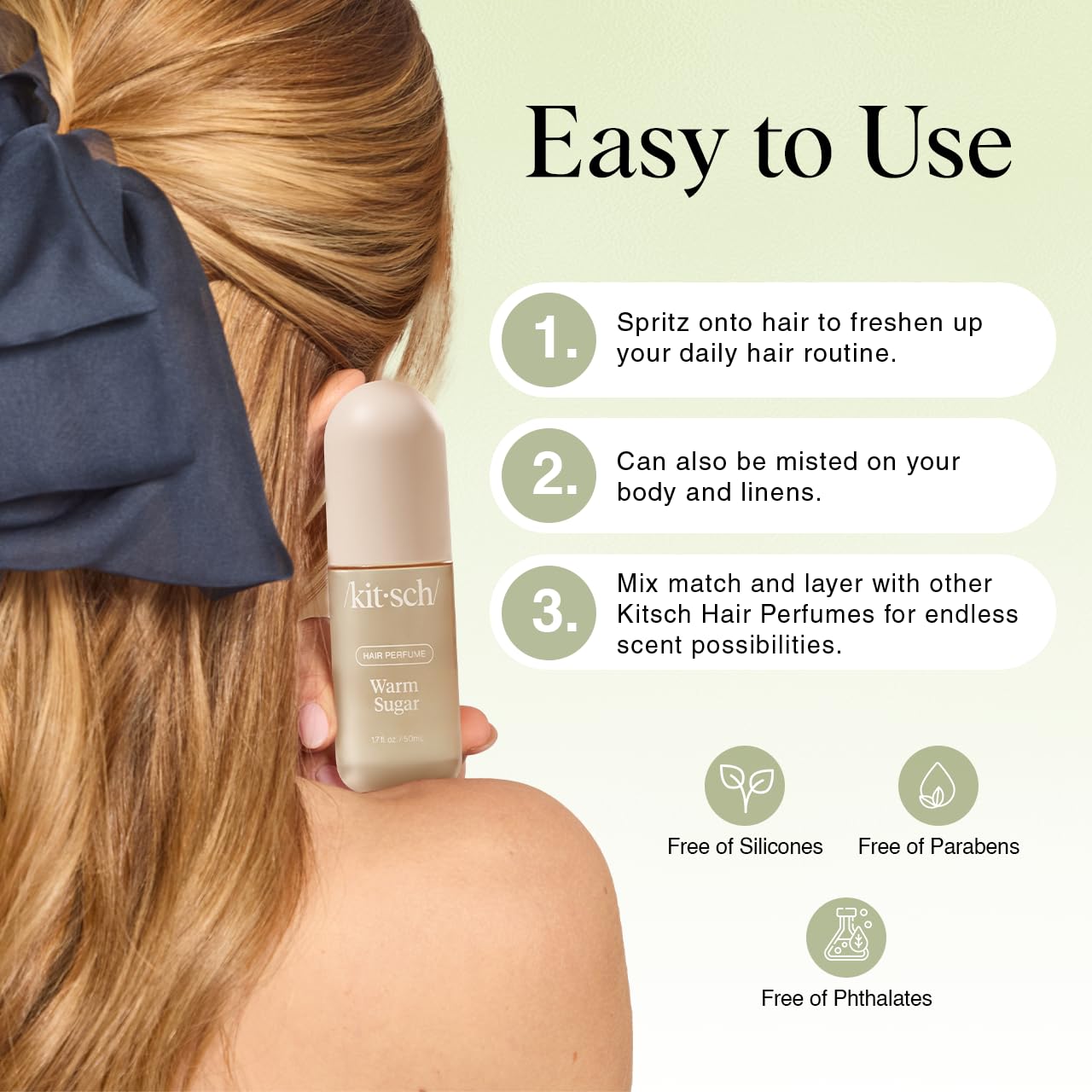 Foto 4 | Perfume Para El Cabello Kitsch Pistachio Latte, 50 Ml, Para Mujer - Venta Internacional.