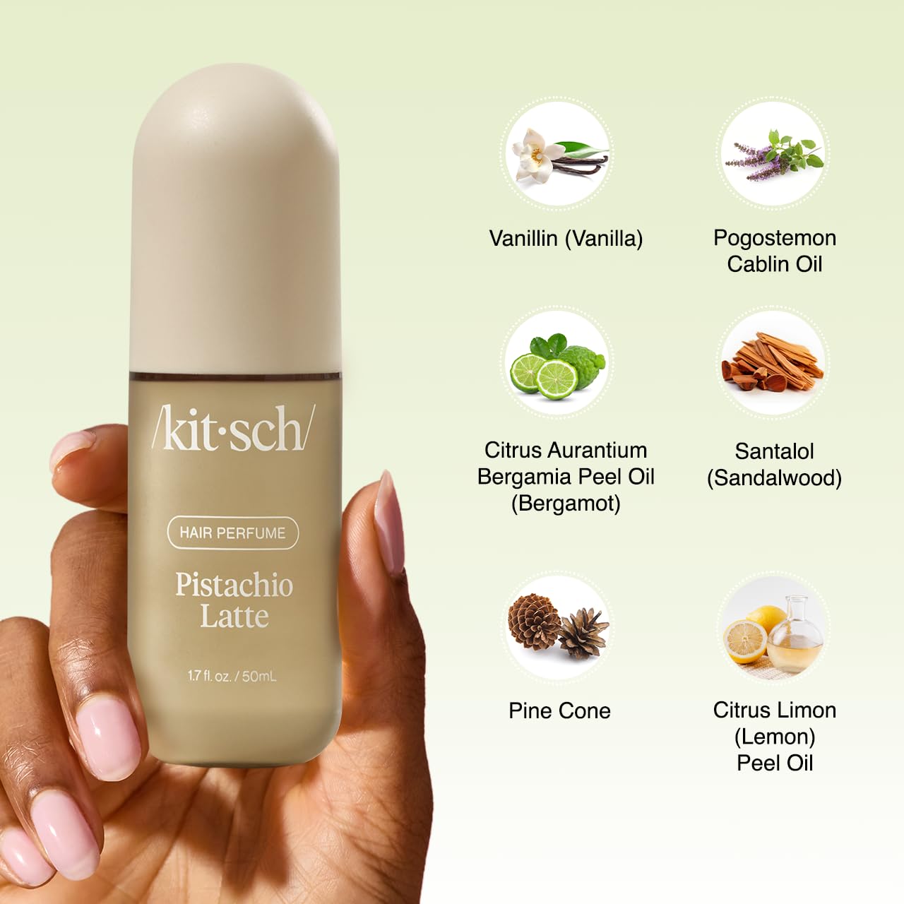 Foto 6 pulgar | Perfume Para El Cabello Kitsch Pistachio Latte, 50 Ml, Para Mujer - Venta Internacional.
