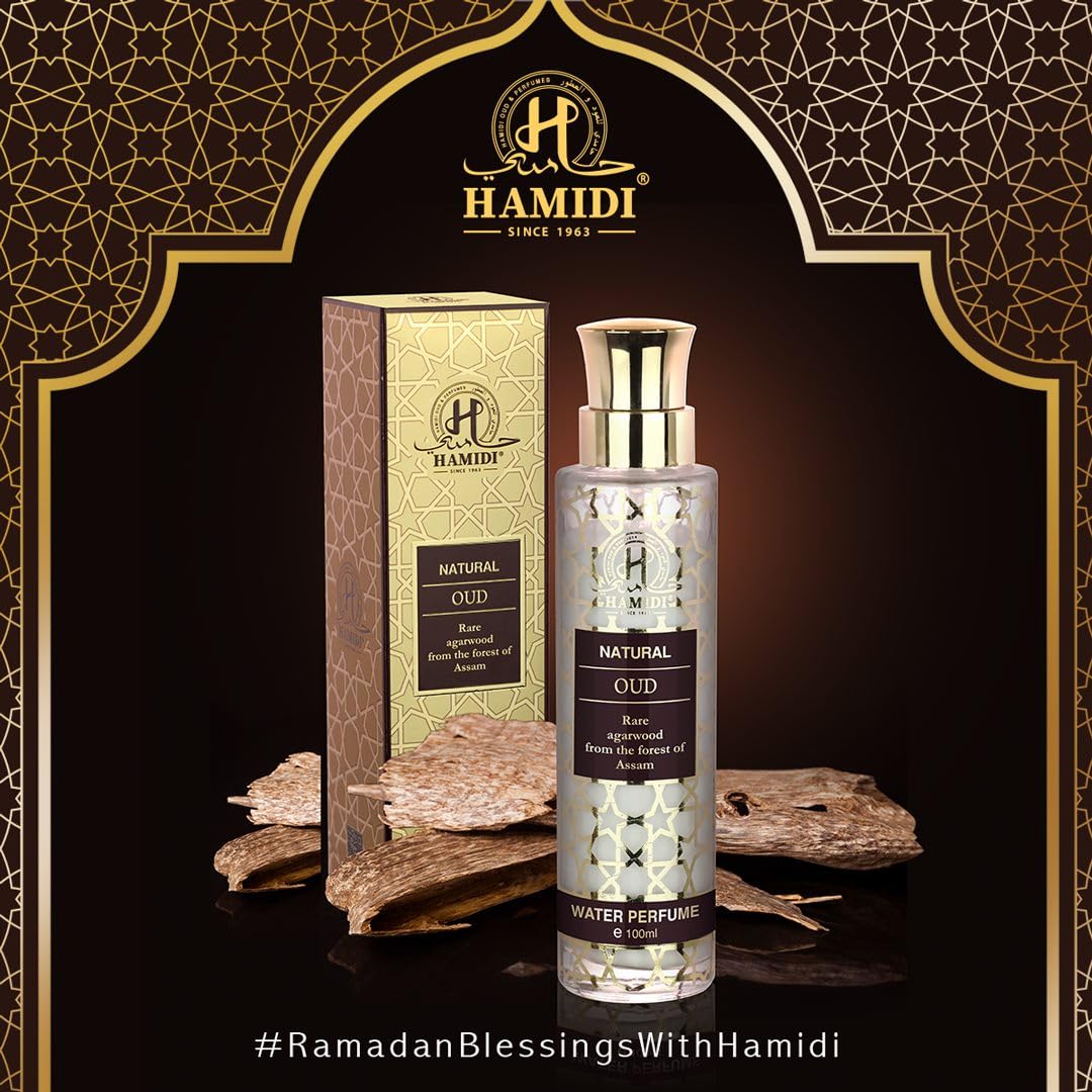 Foto 5 | Agua De Perfume Hamidi Natural Oud 100 Ml Sin Alcohol - Venta Internacional.